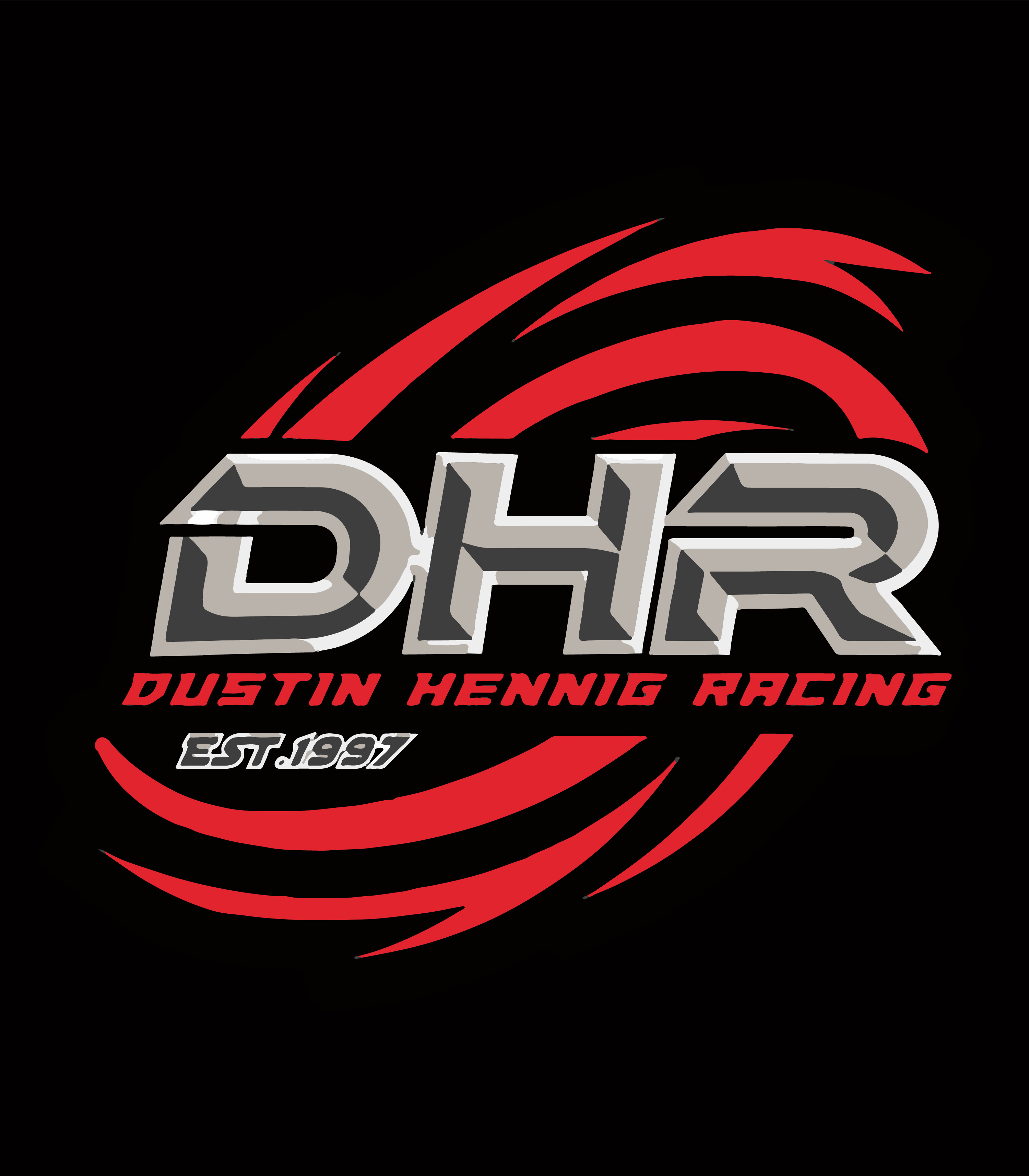 Dustin Hennig Racing Black Acid Apparel