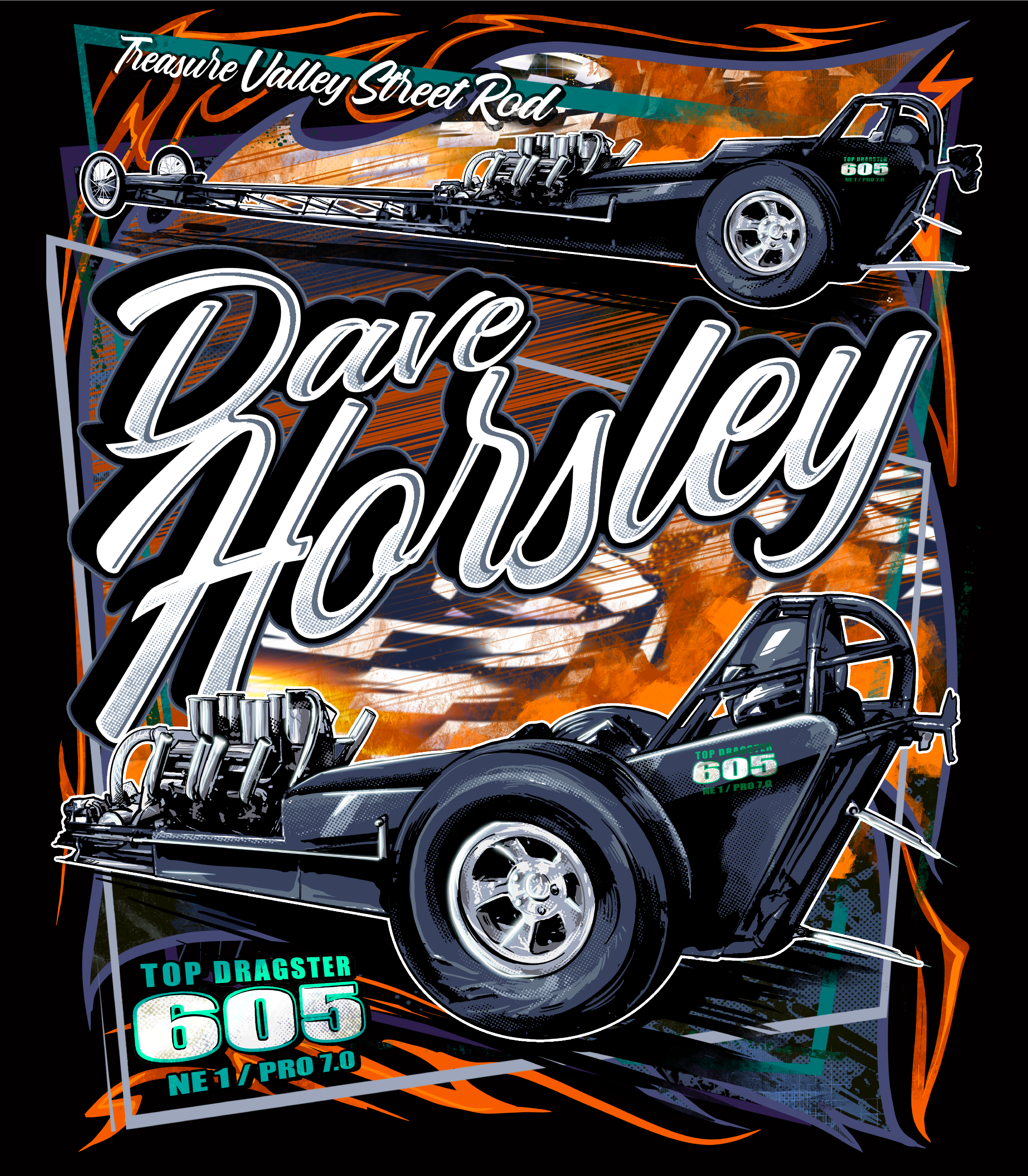 Dave Horsley Black Acid Apparel