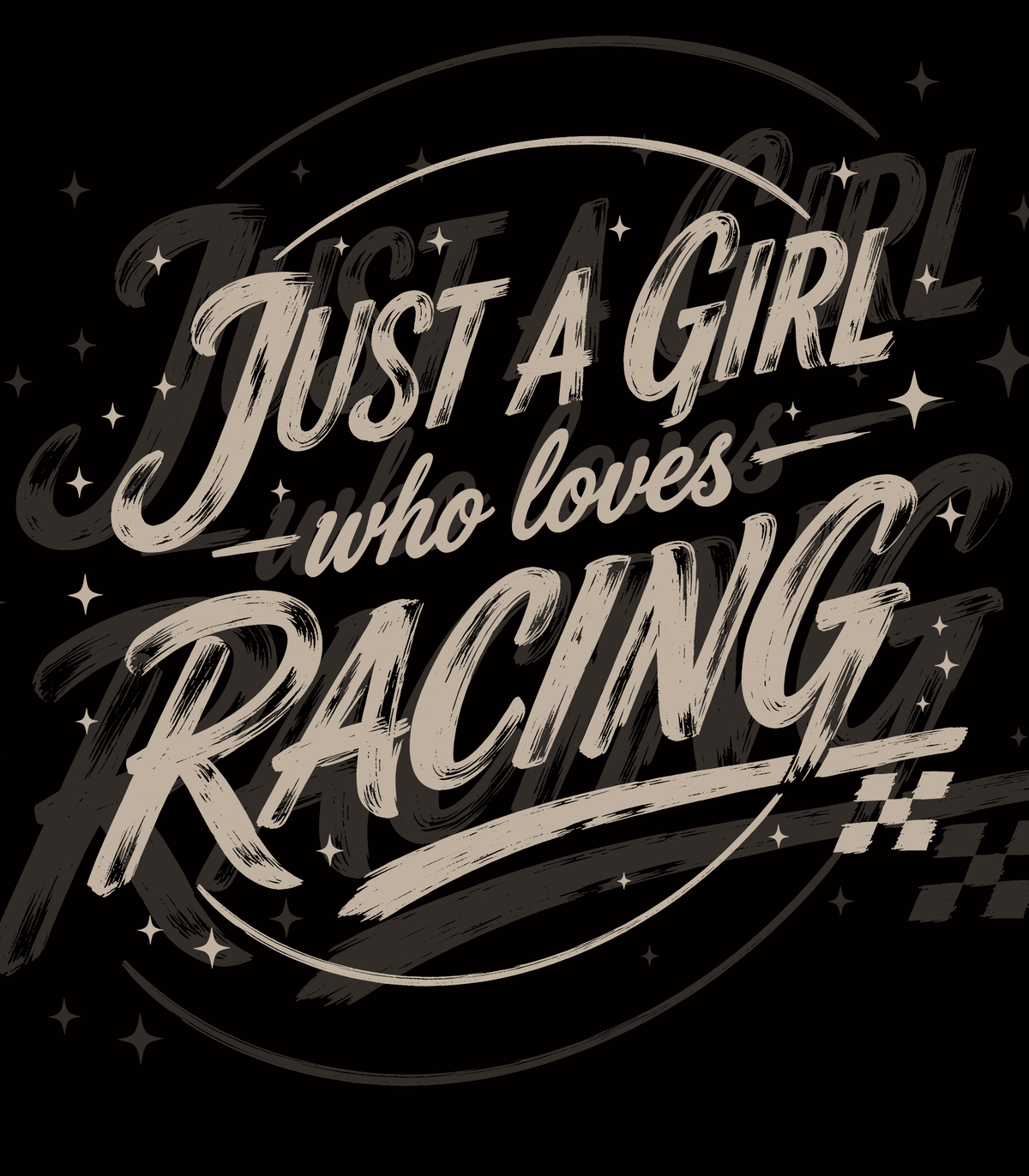 Just A Girl Who Loves Racing