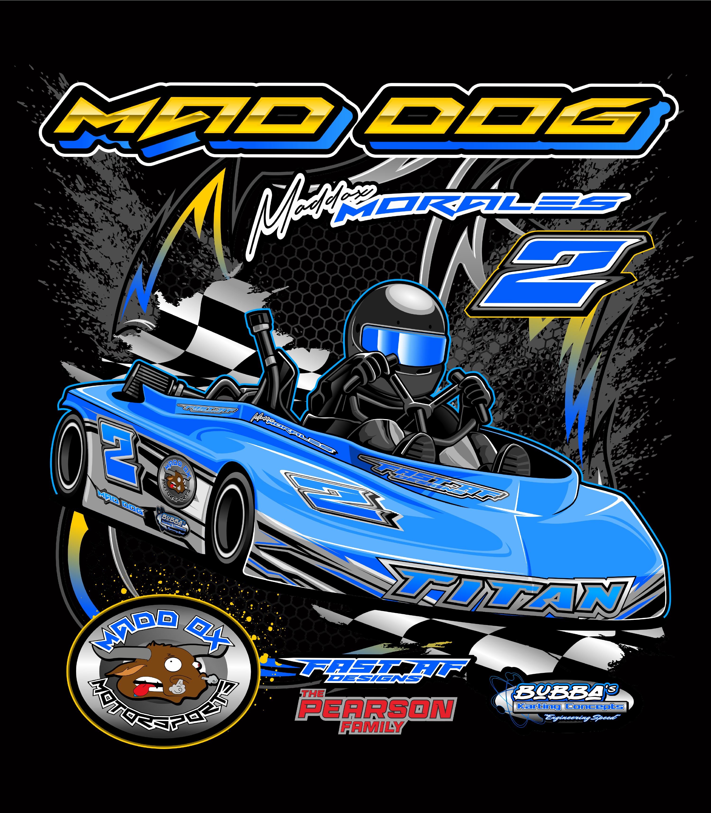 Maddox Morales Black Acid Apparel