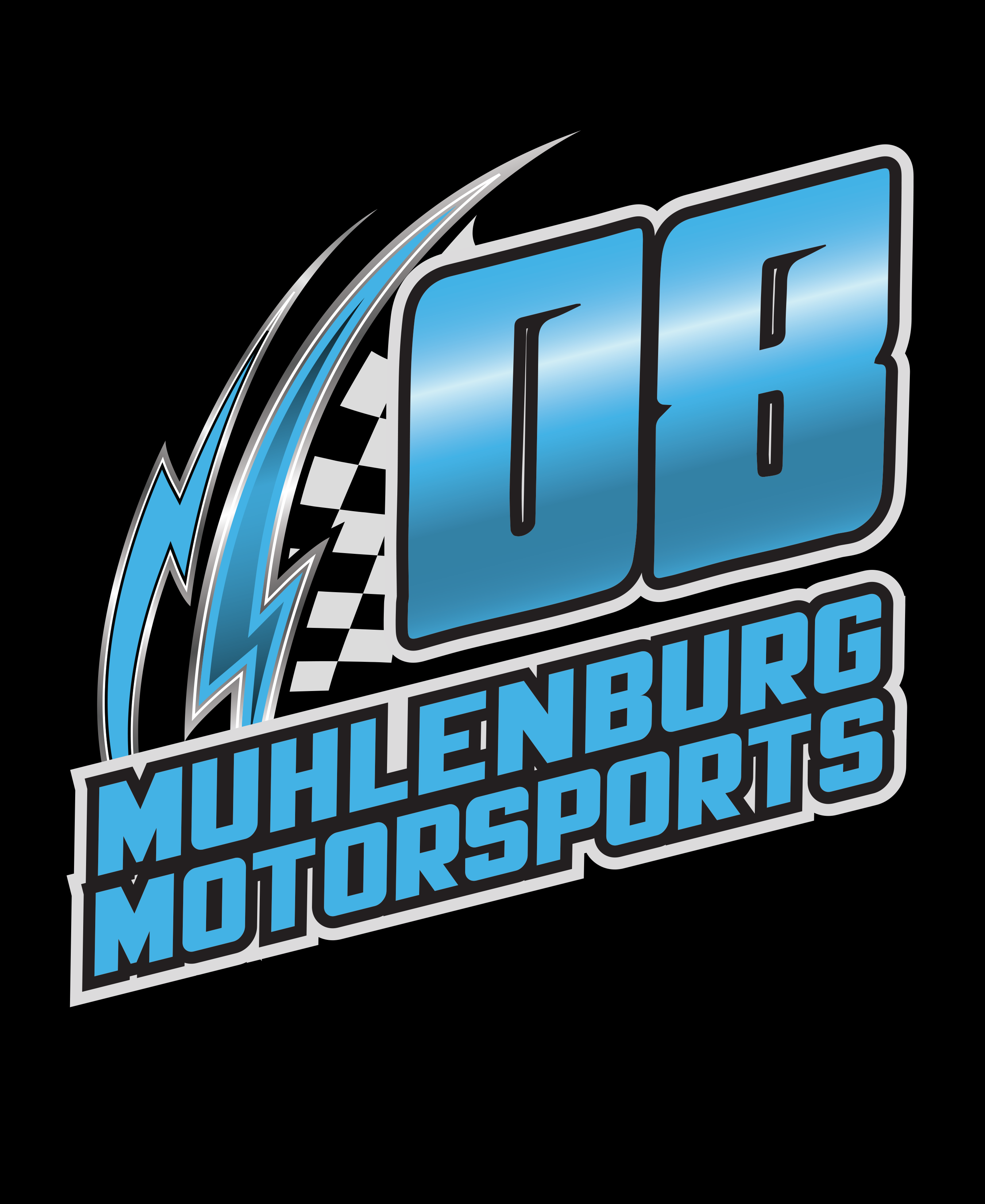 Muhlenburg Motorsports Black Acid Apparel