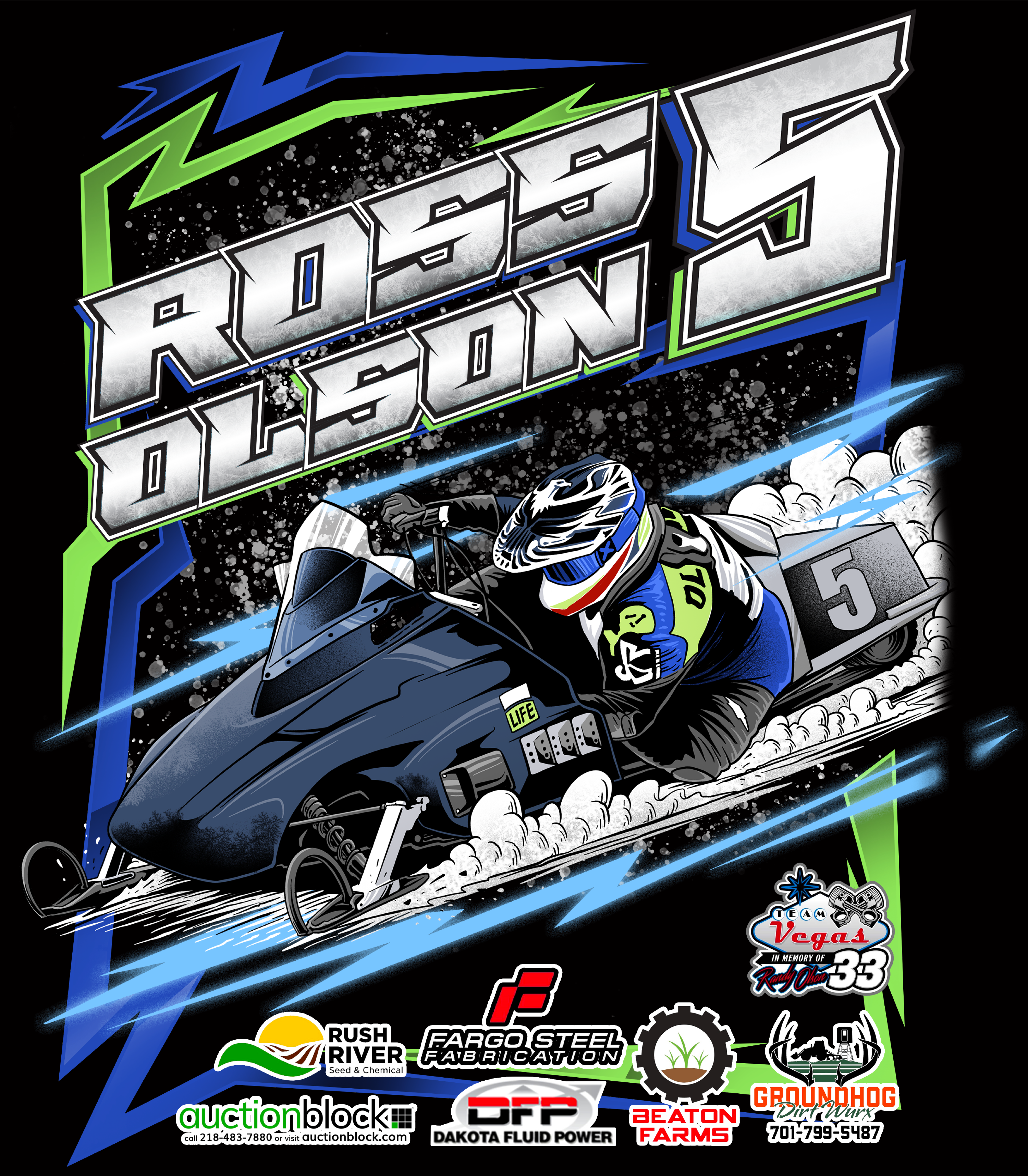 Ross Olson Black Acid Apparel