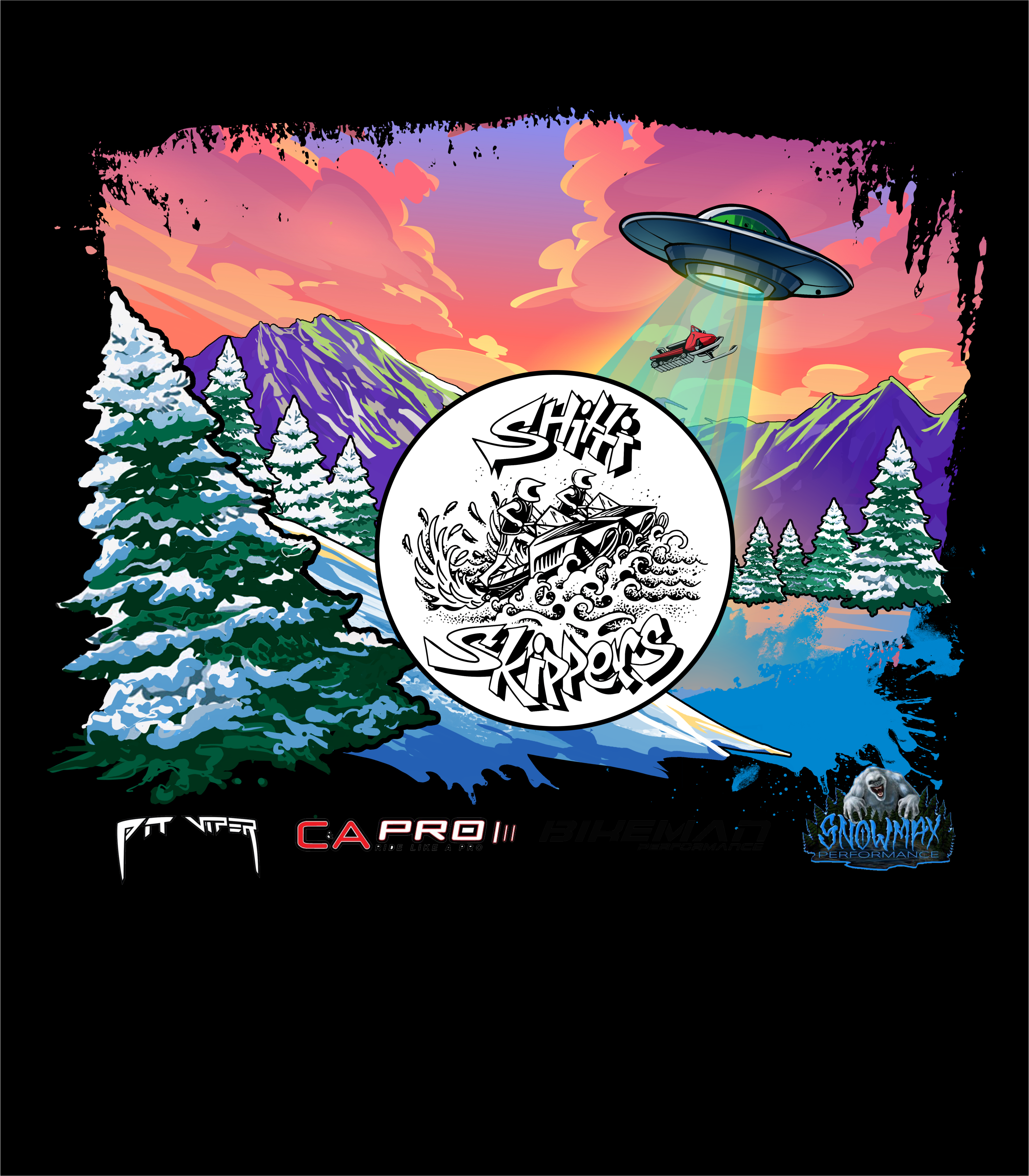 Shitti Skippers – Black Acid Apparel