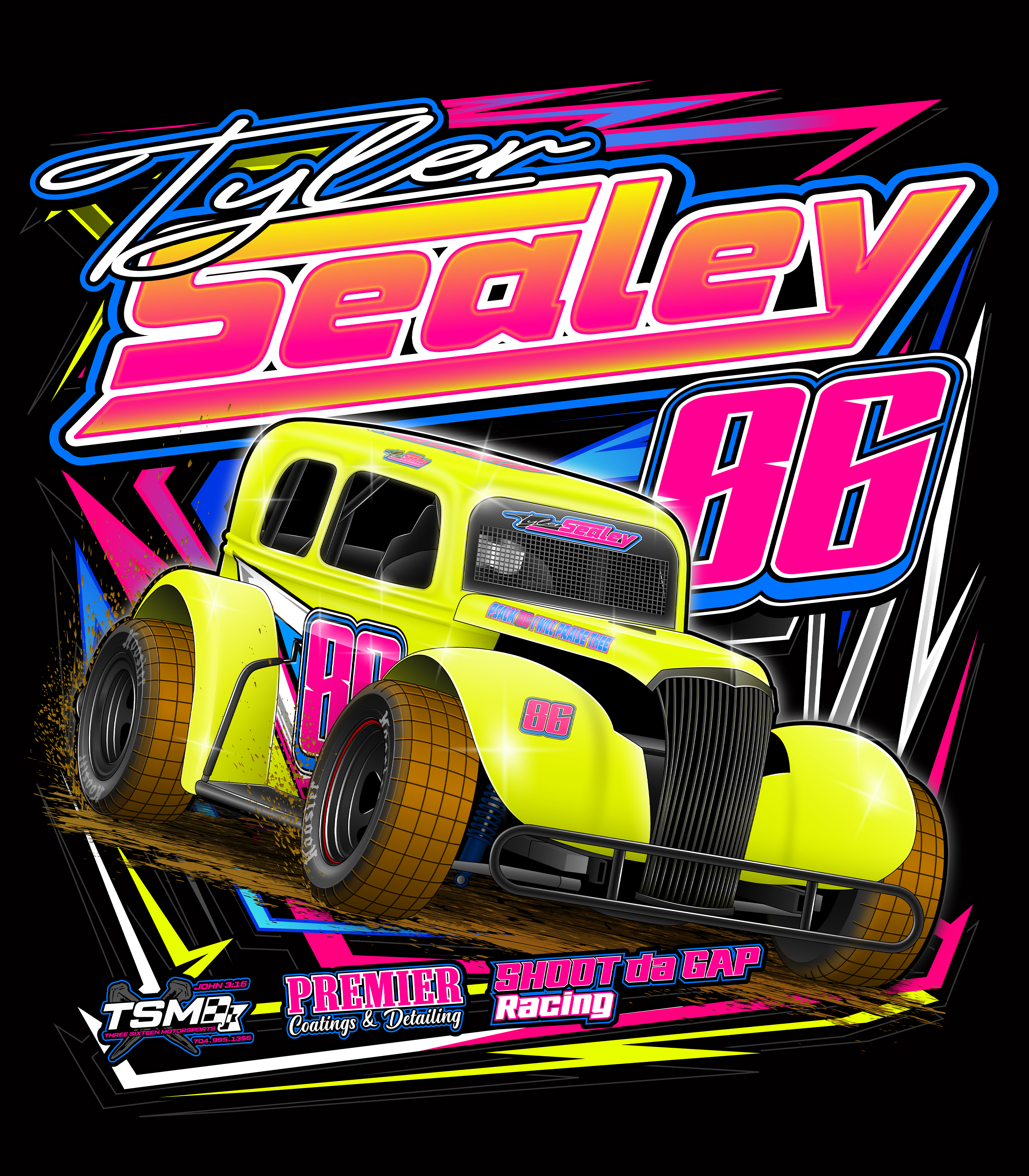 Tyler Sealey Black Acid Apparel