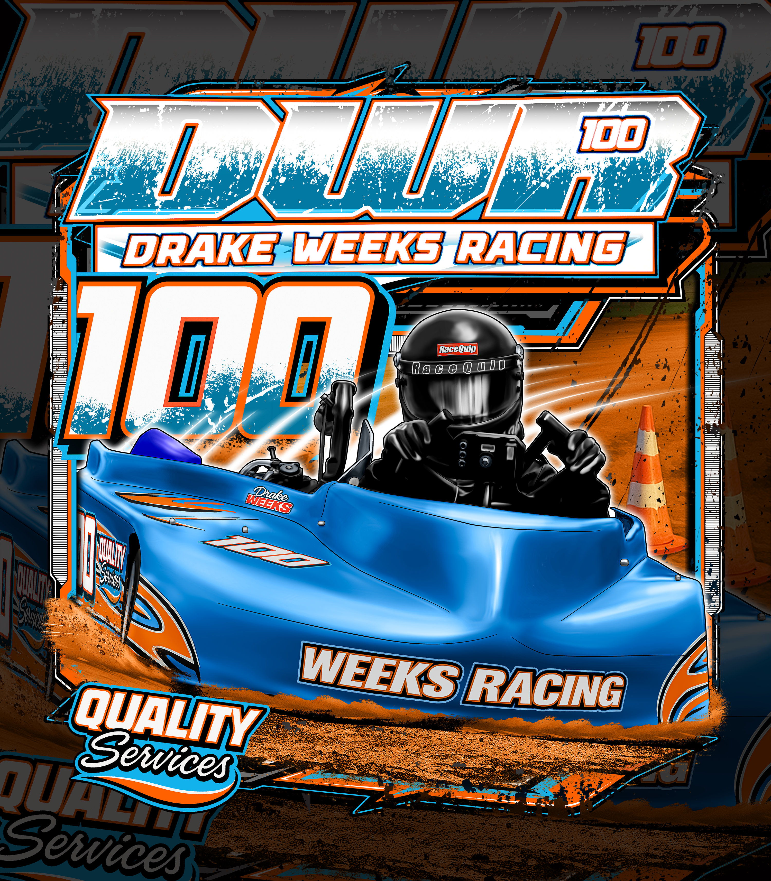 Drake Weeks Racing – Black Acid Apparel