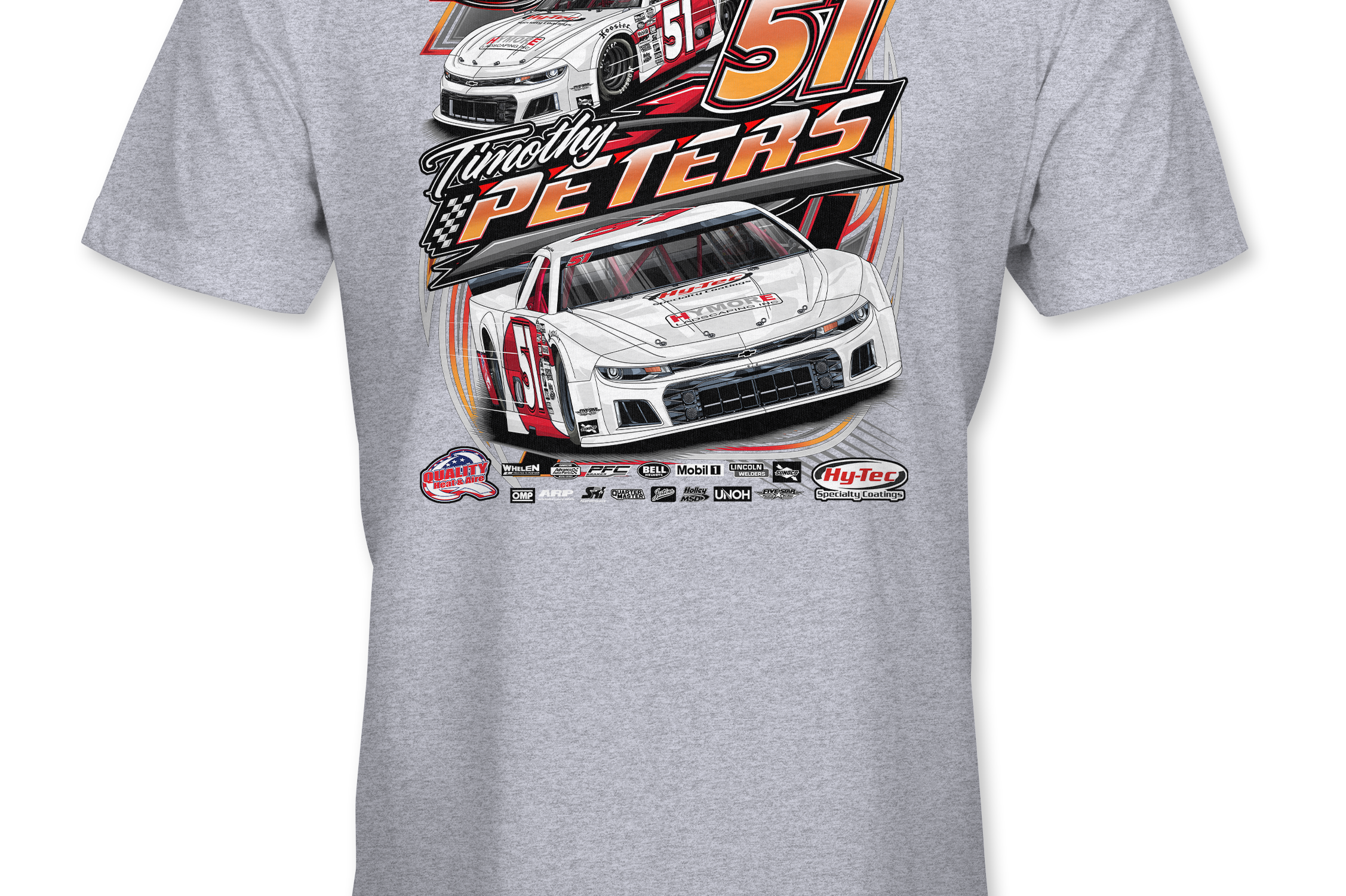 Timothy Peters T-Shirts Black Acid Apparel