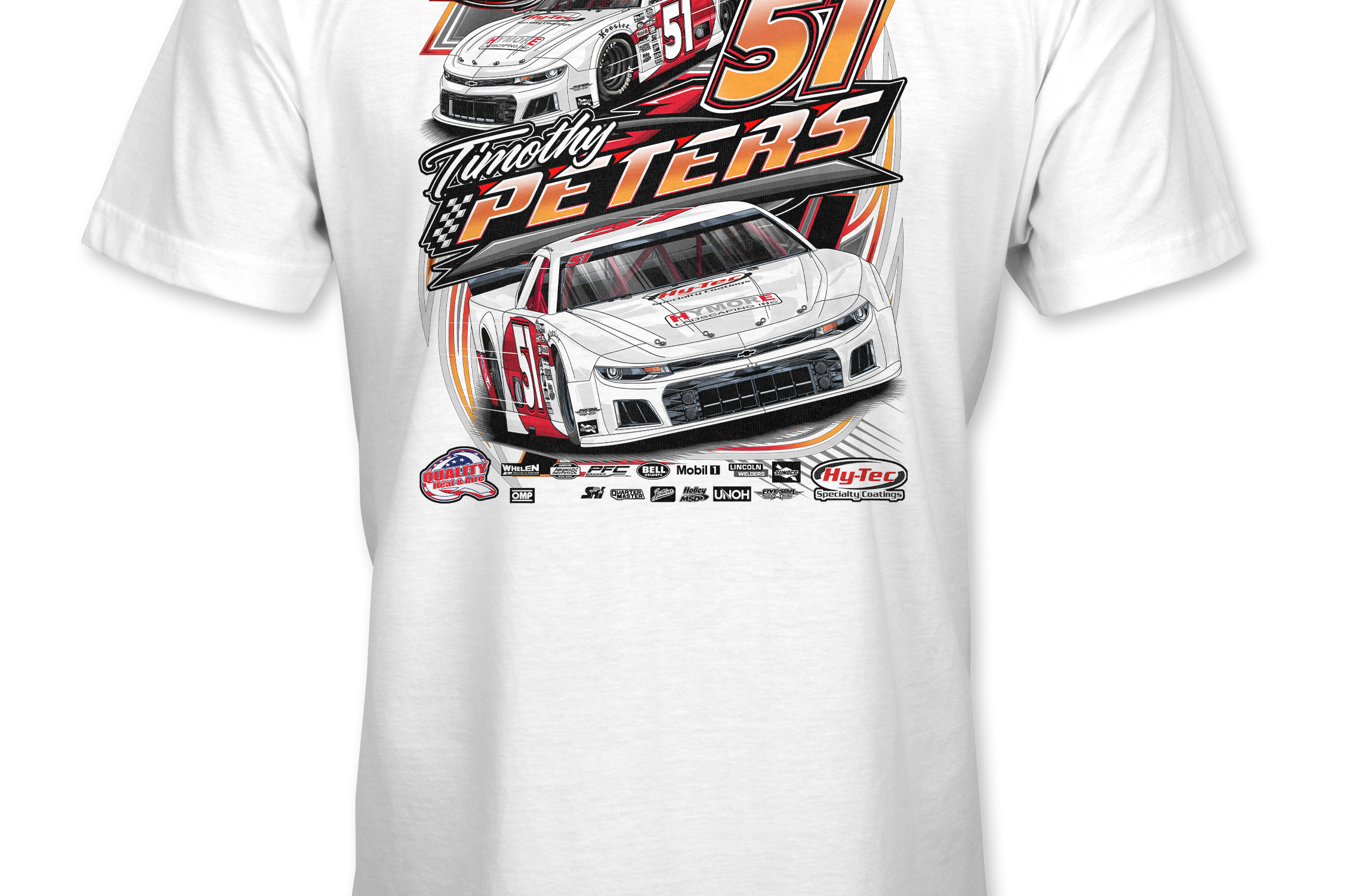 Timothy Peters T-Shirts Black Acid Apparel