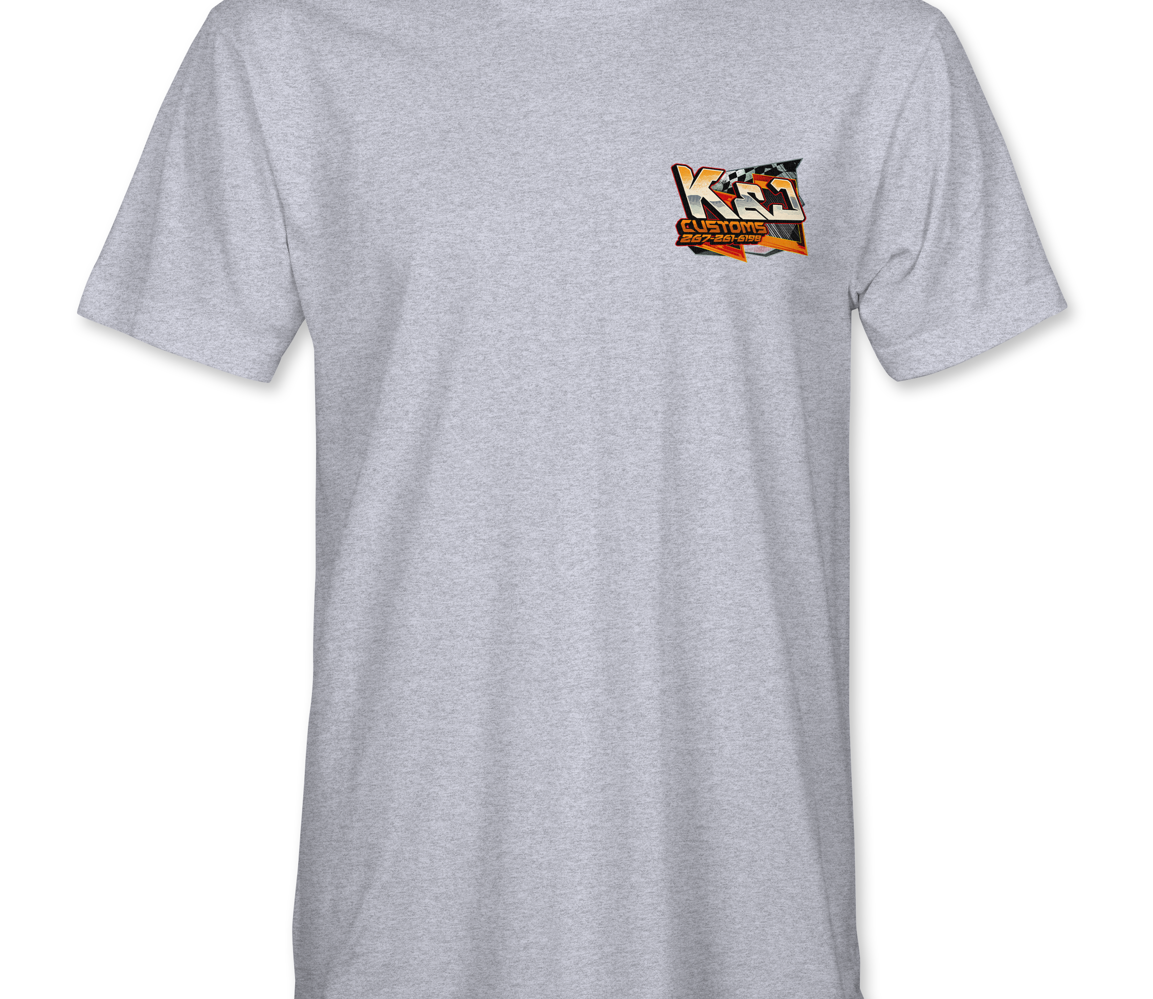 K&J Customs T-Shirts Black Acid Apparel