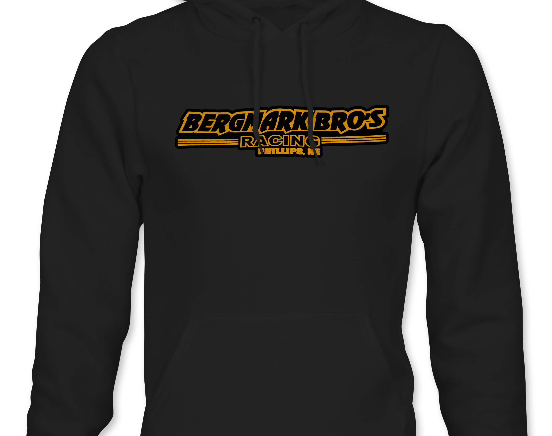 Bergmark Bro's Racing Hoodies Black Acid Apparel