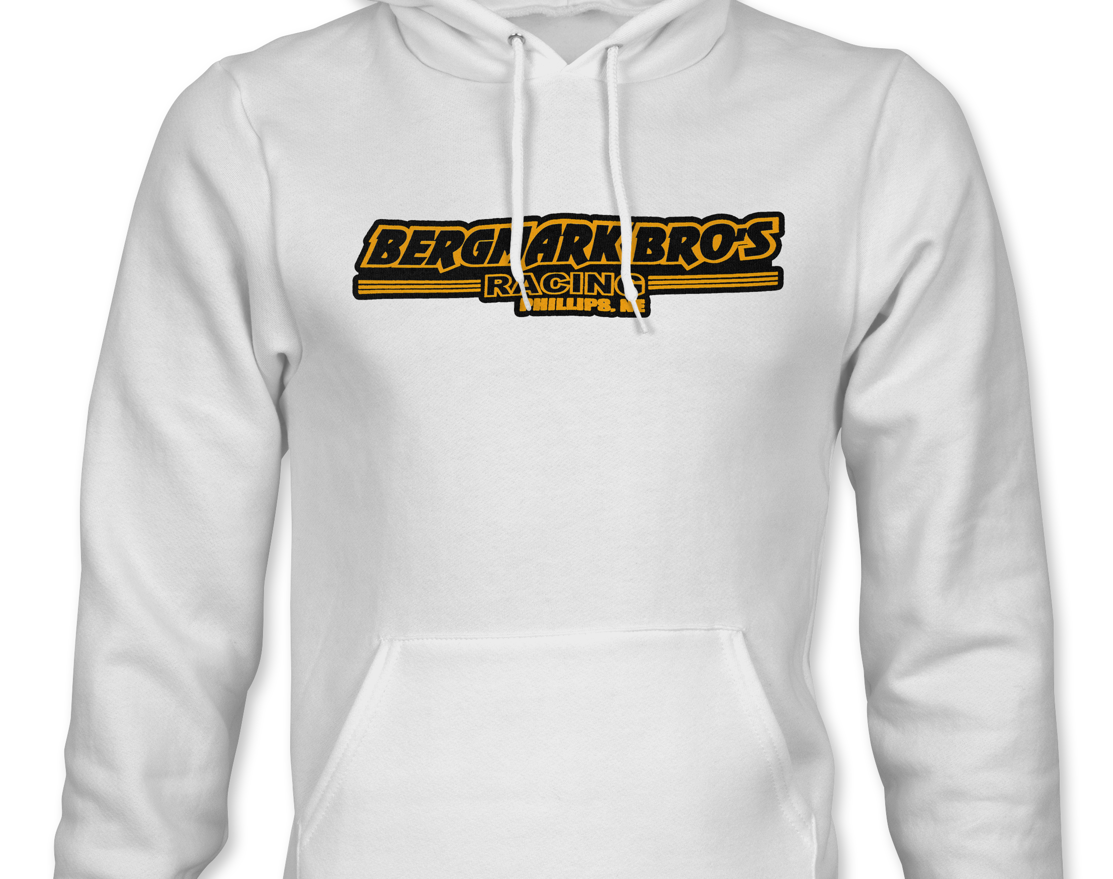 Bergmark Bro's Racing Hoodies Black Acid Apparel