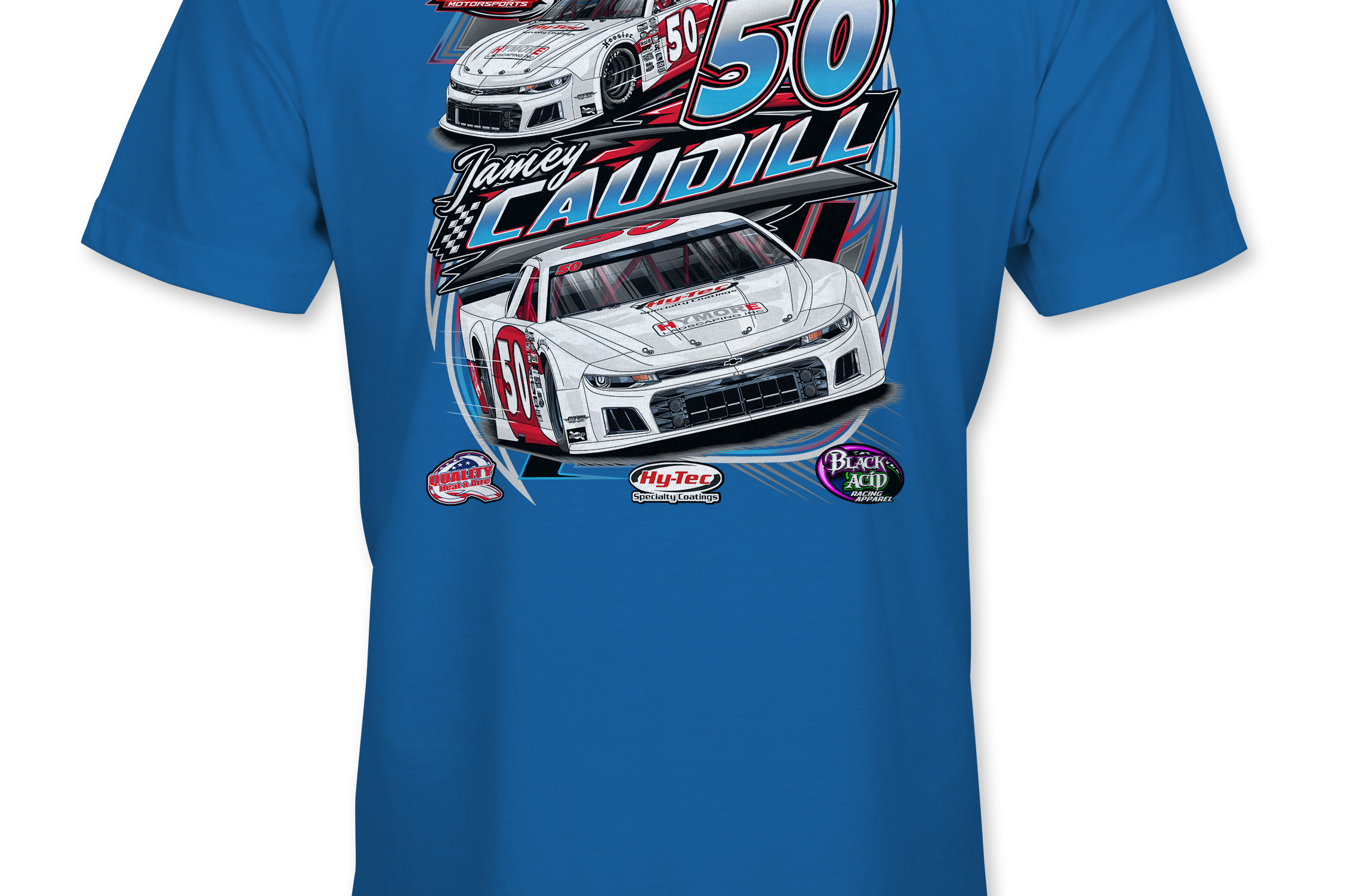 Jamey Caudill T-Shirts Black Acid Apparel