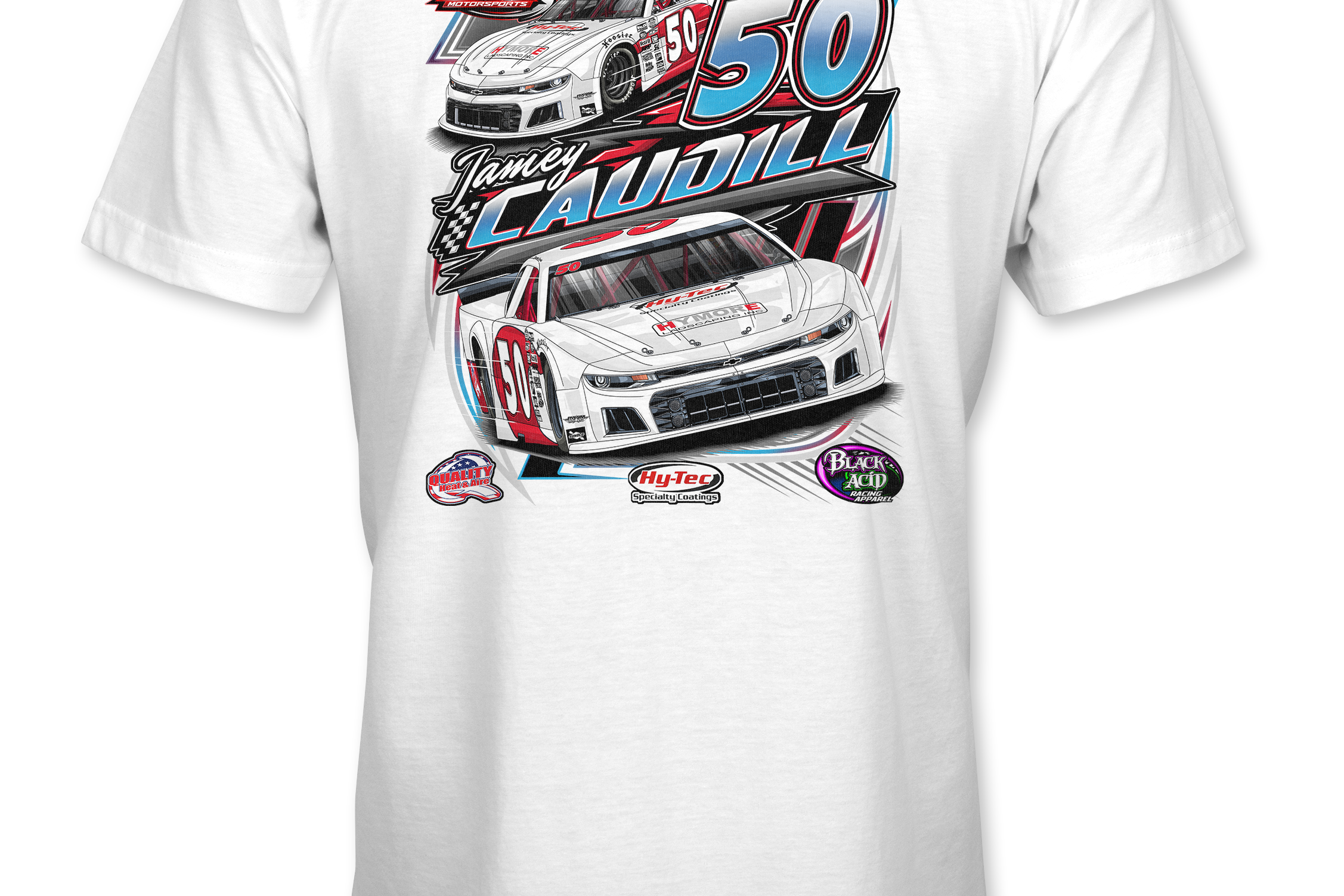 Jamey Caudill T-Shirts Black Acid Apparel