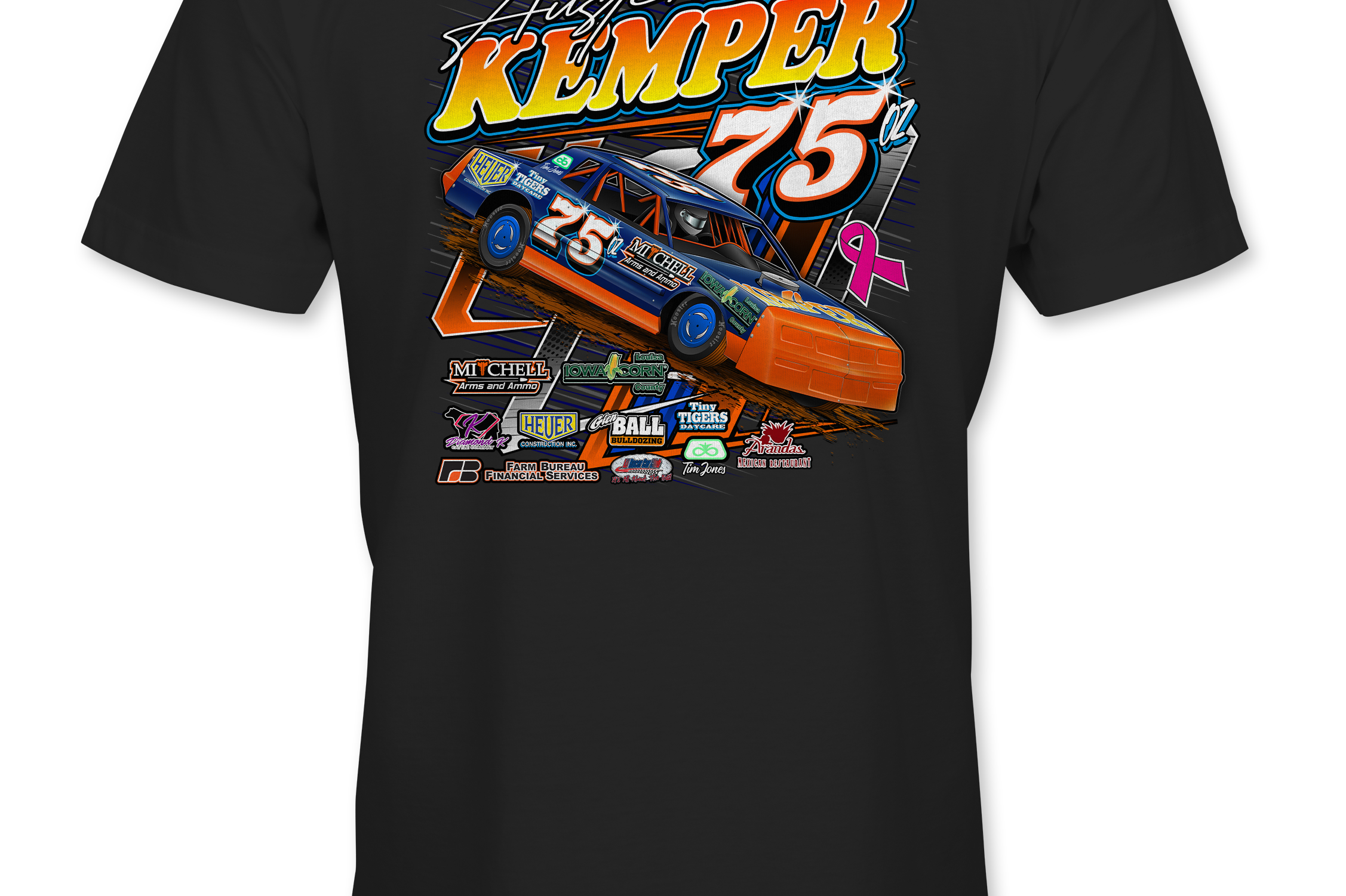 Austin Kemper T-Shirts Black Acid Apparel