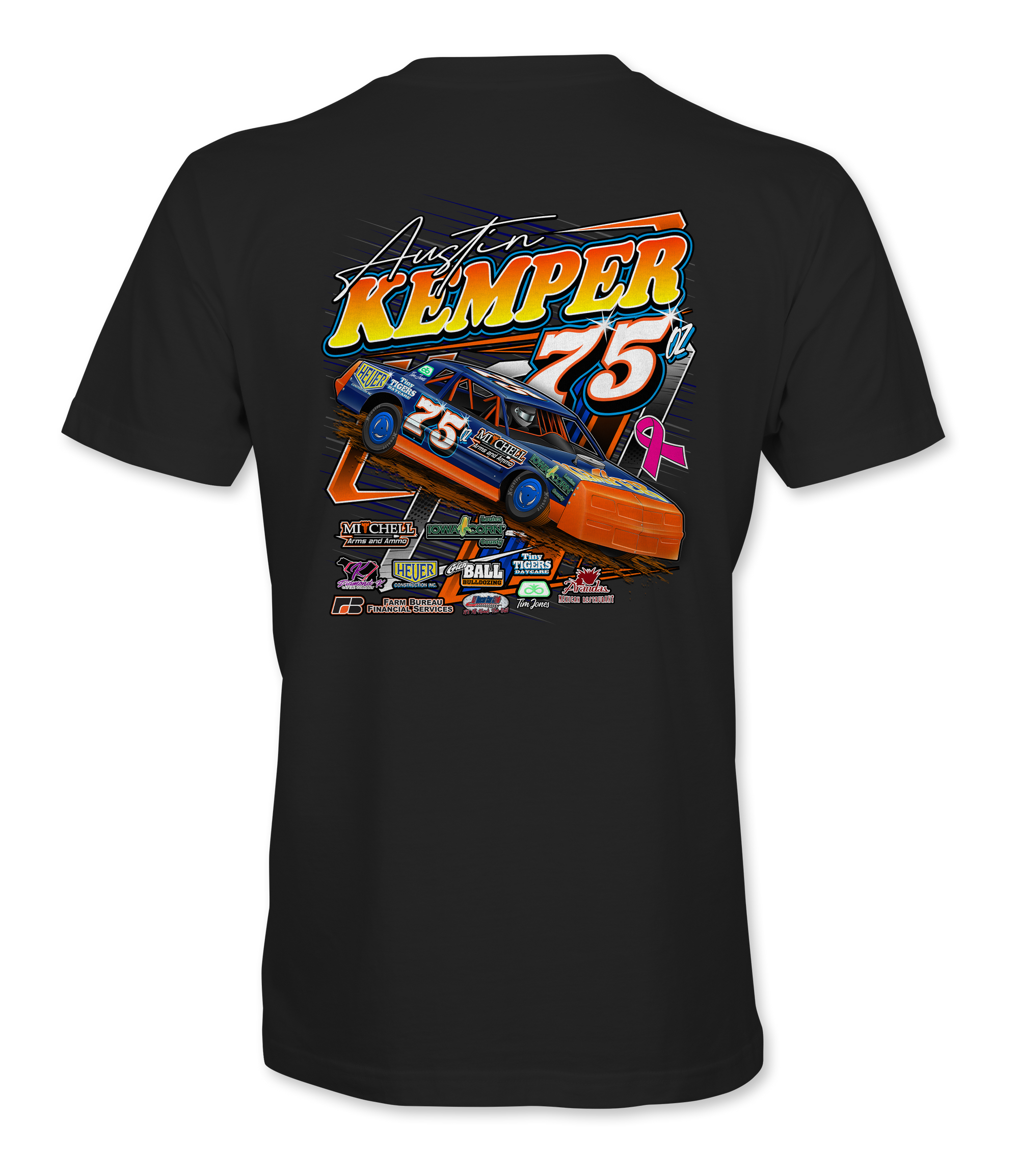 Austin Kemper T-Shirts Black Acid Apparel