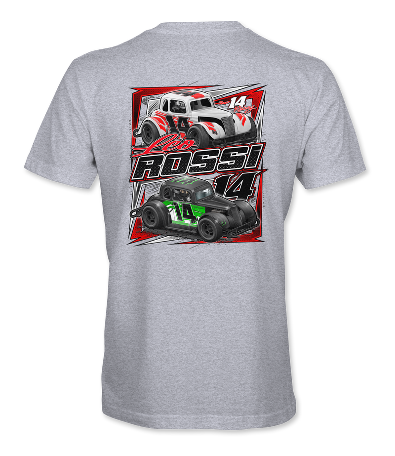 Leo Rossi T-Shirts Black Acid Apparel