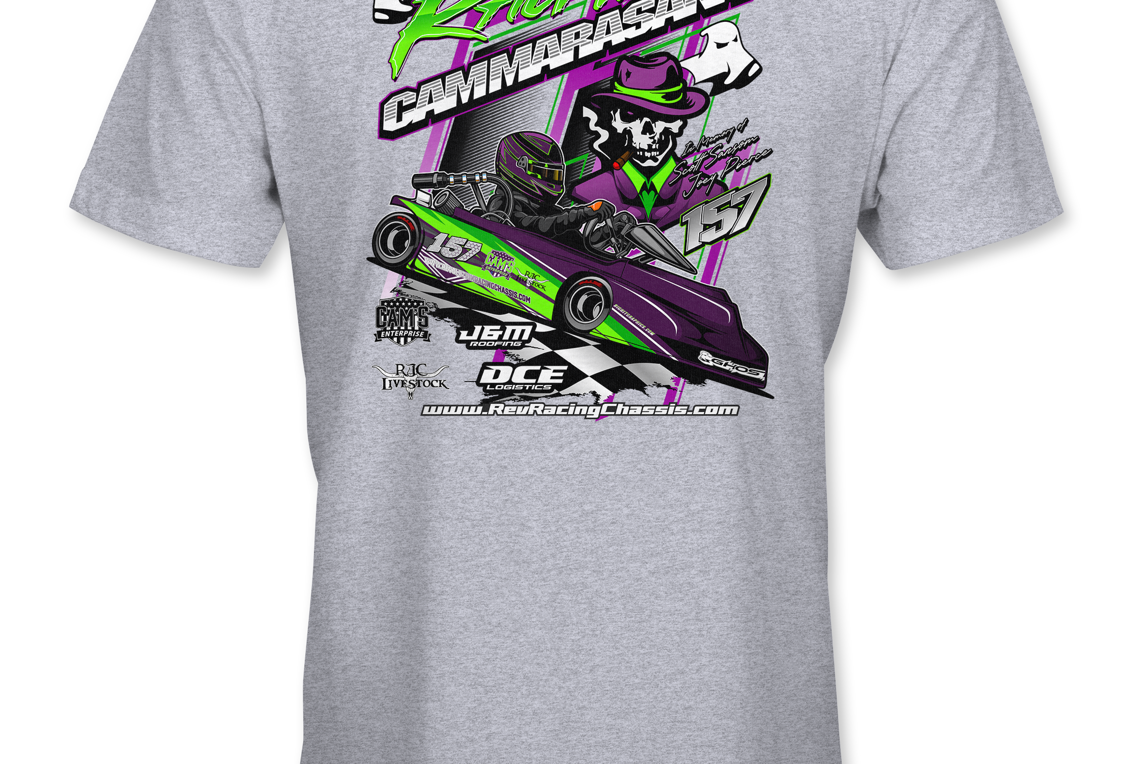 Ralph Cammarasana T-Shirts Black Acid Apparel