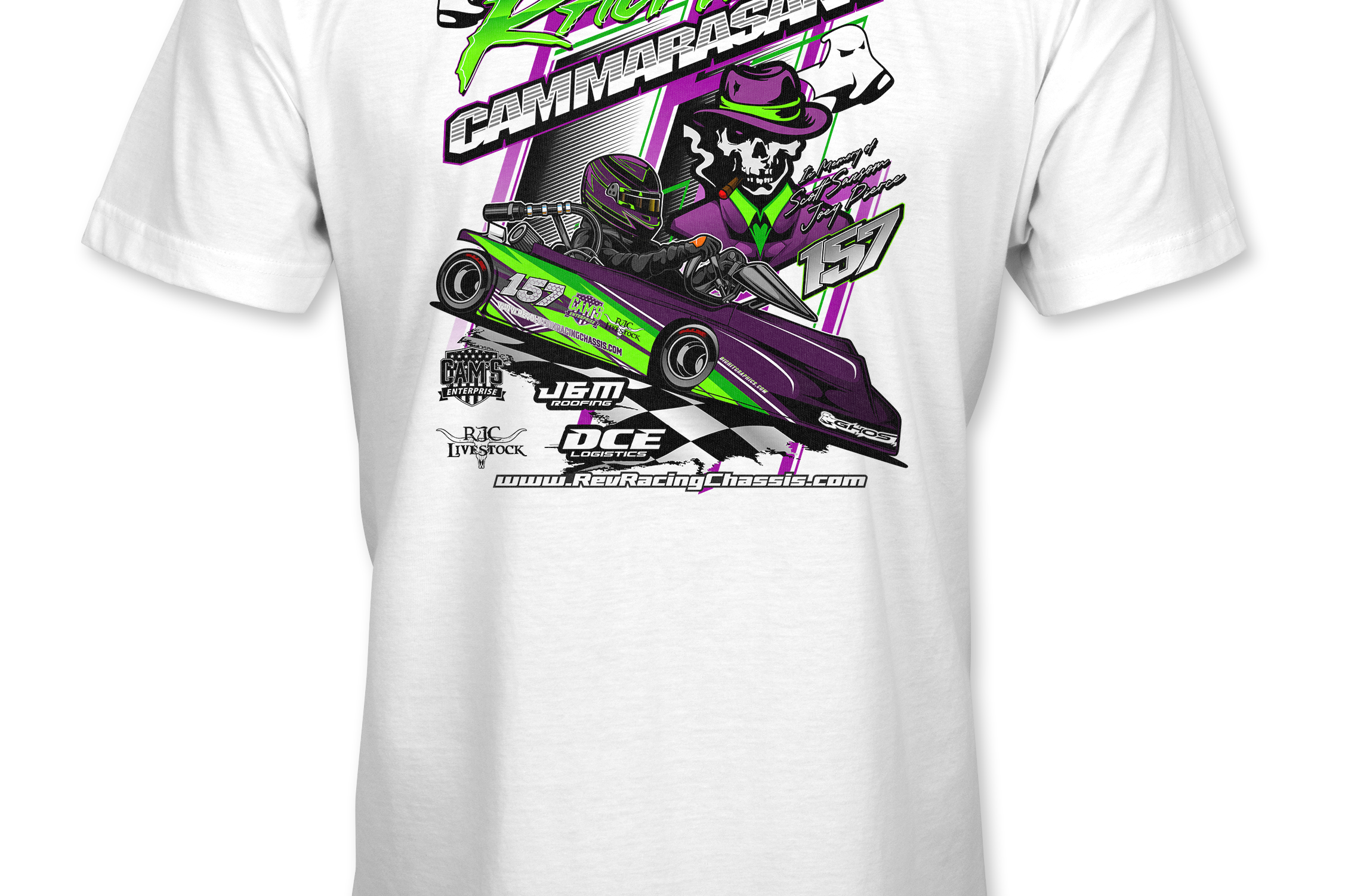 Ralph Cammarasana T-Shirts Black Acid Apparel