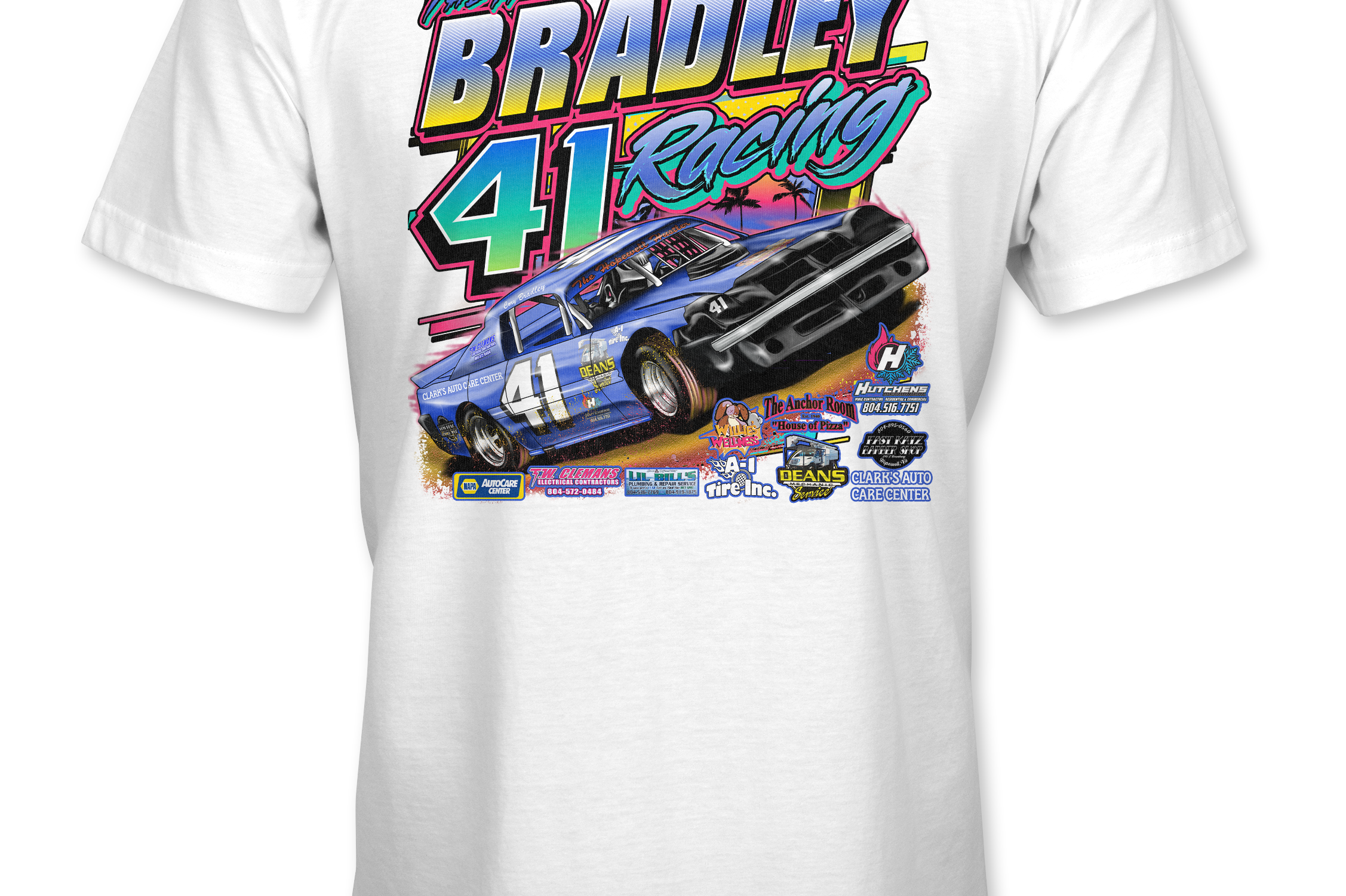 Cory Bradley T-Shirts Black Acid Apparel