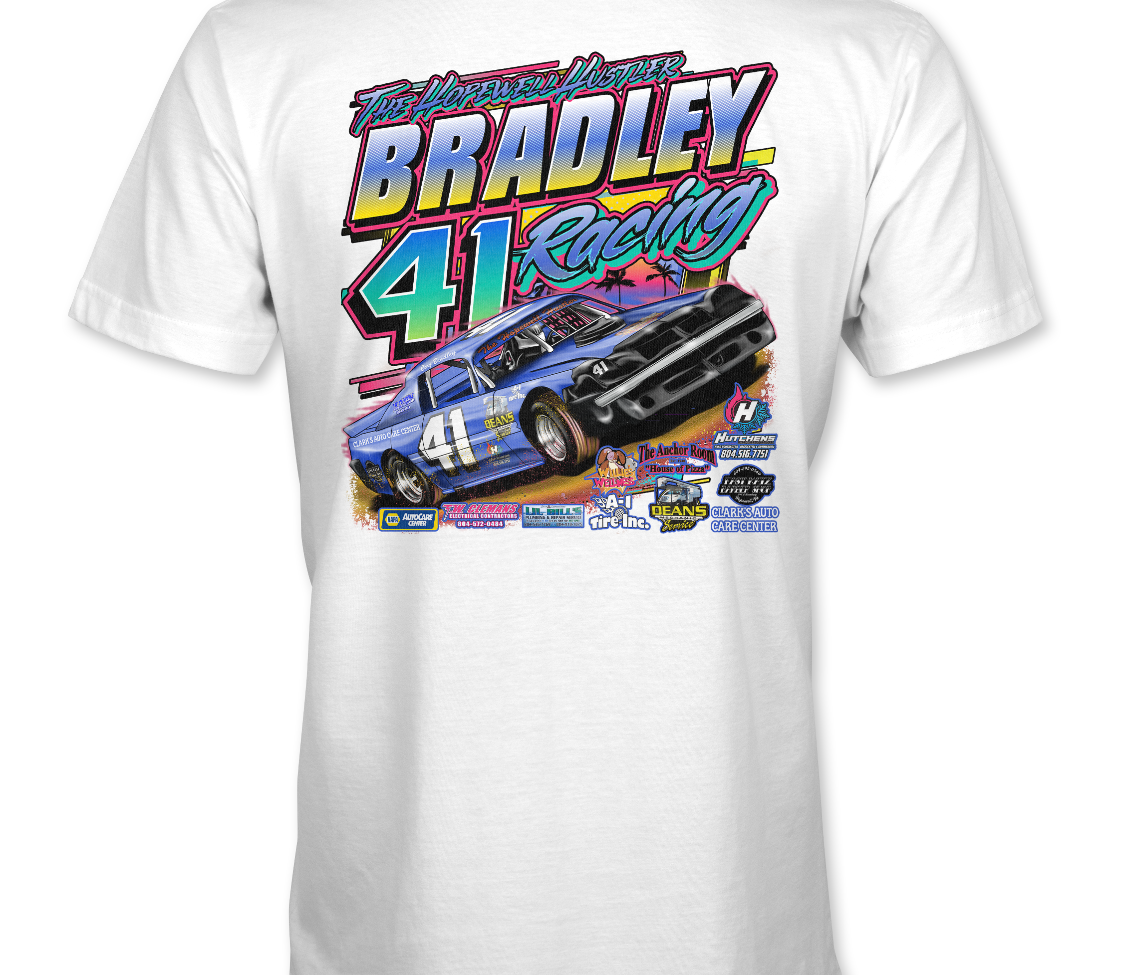 Cory Bradley T-Shirts Black Acid Apparel