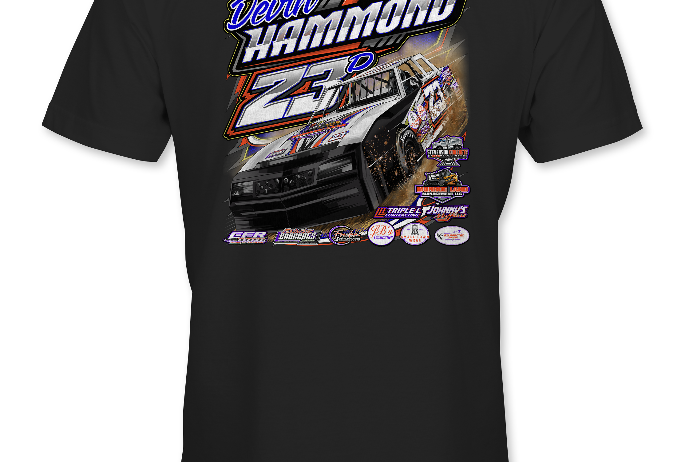 Devin Hammond T-Shirts Black Acid Apparel
