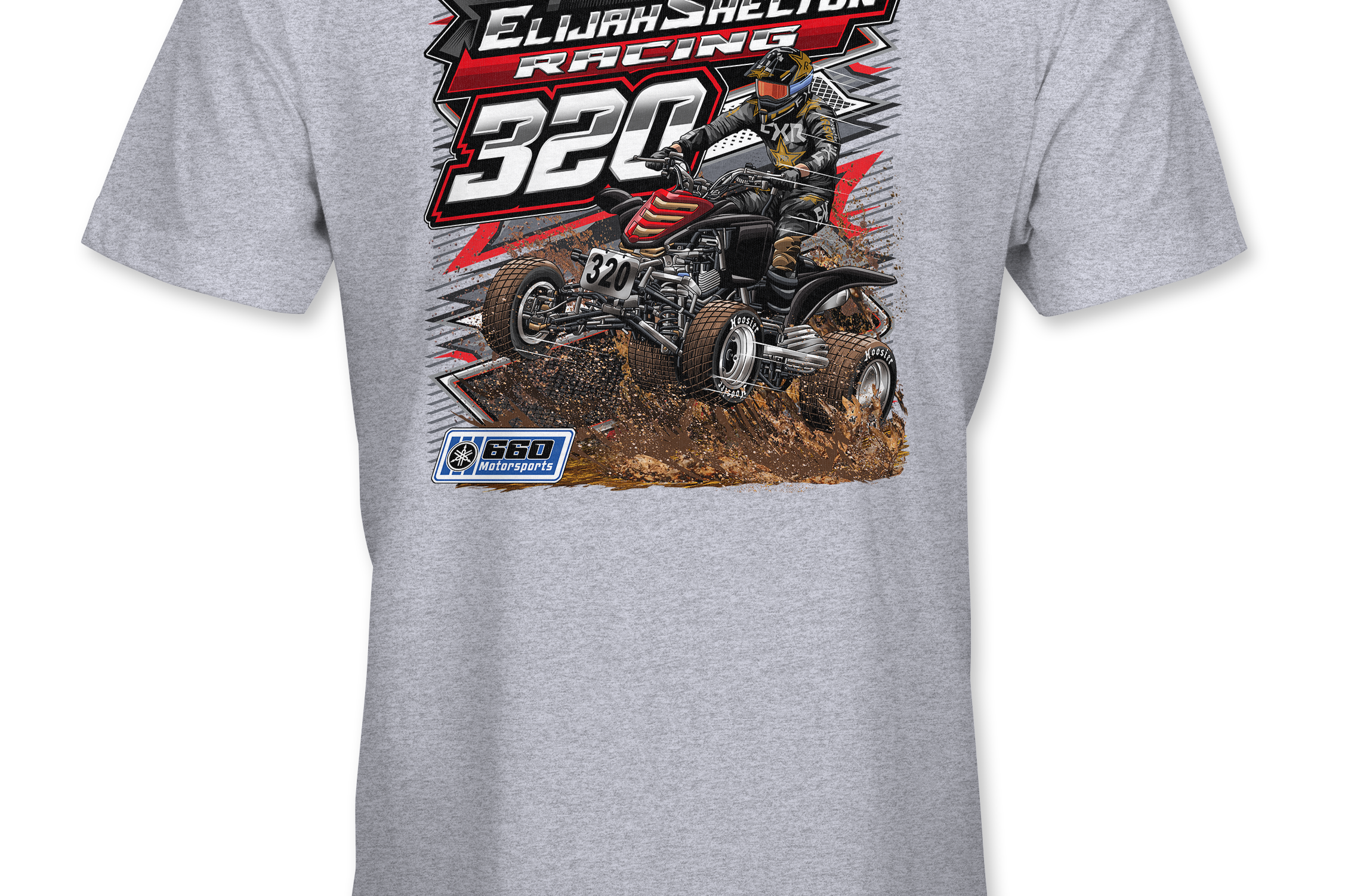 Elijah Shelton T-Shirts Black Acid Apparel