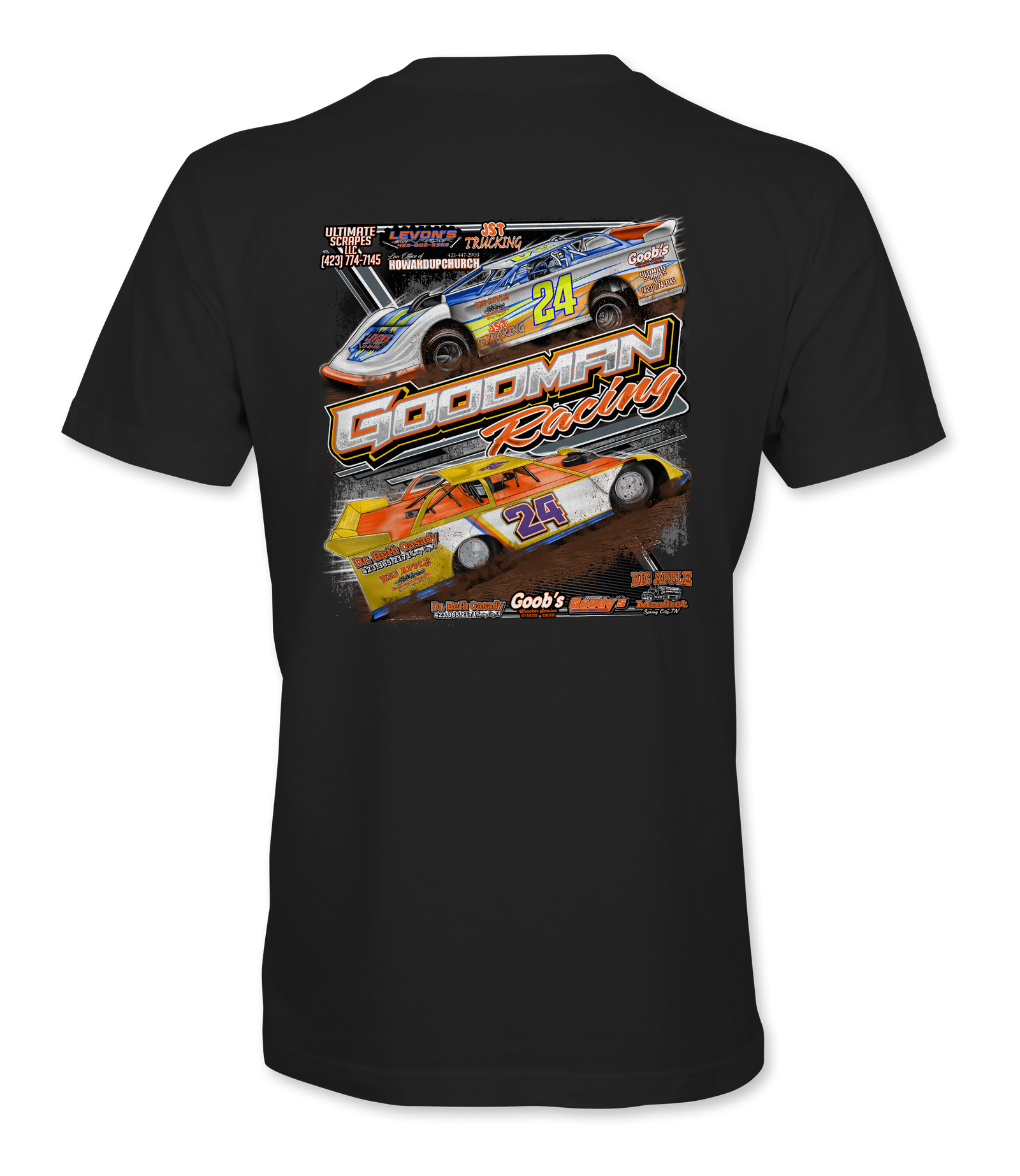 Goodman Racing Logo Goodman Racing - Black Acid Apparel