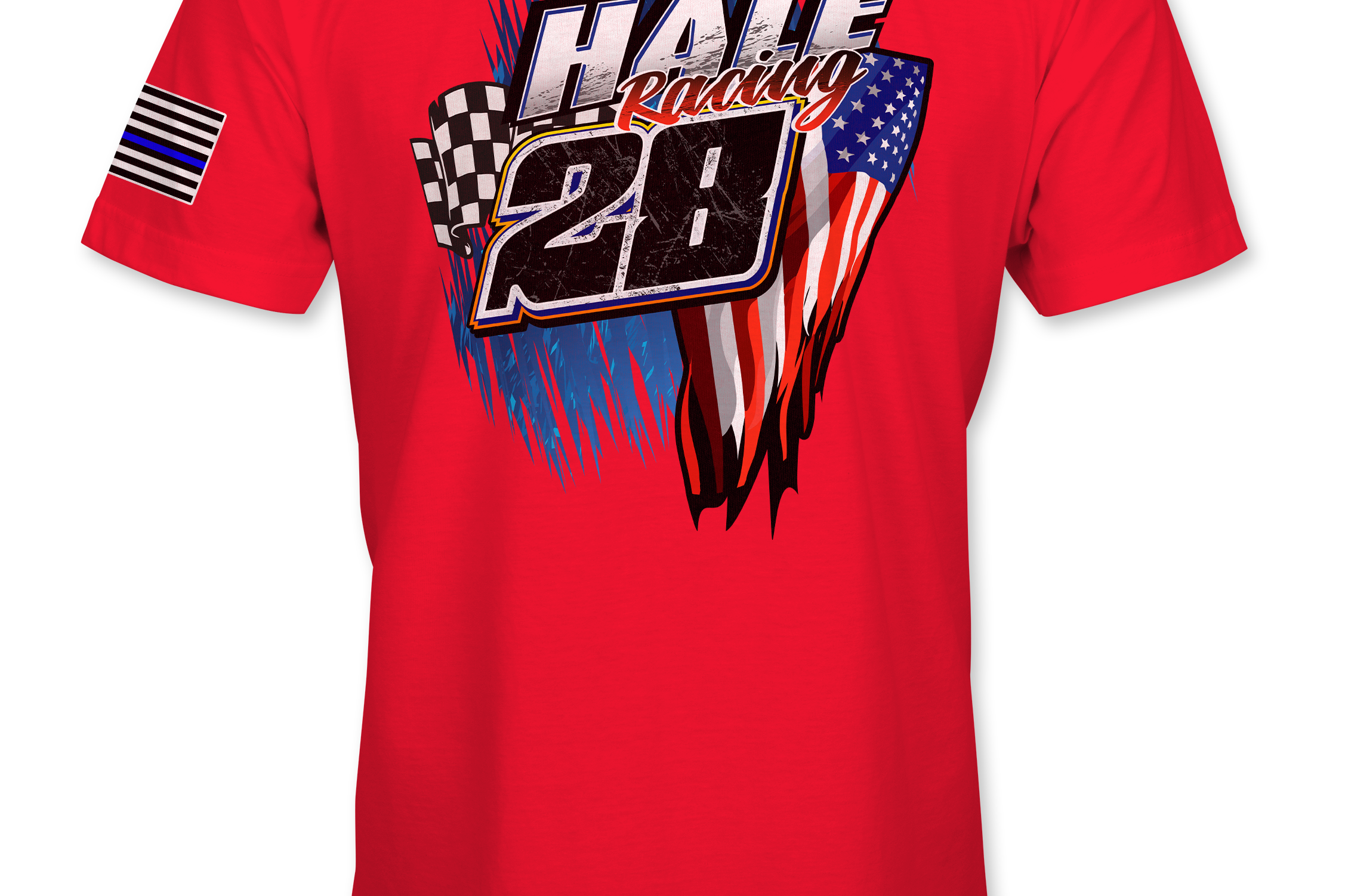 Hale Racing T-Shirts Black Acid Apparel