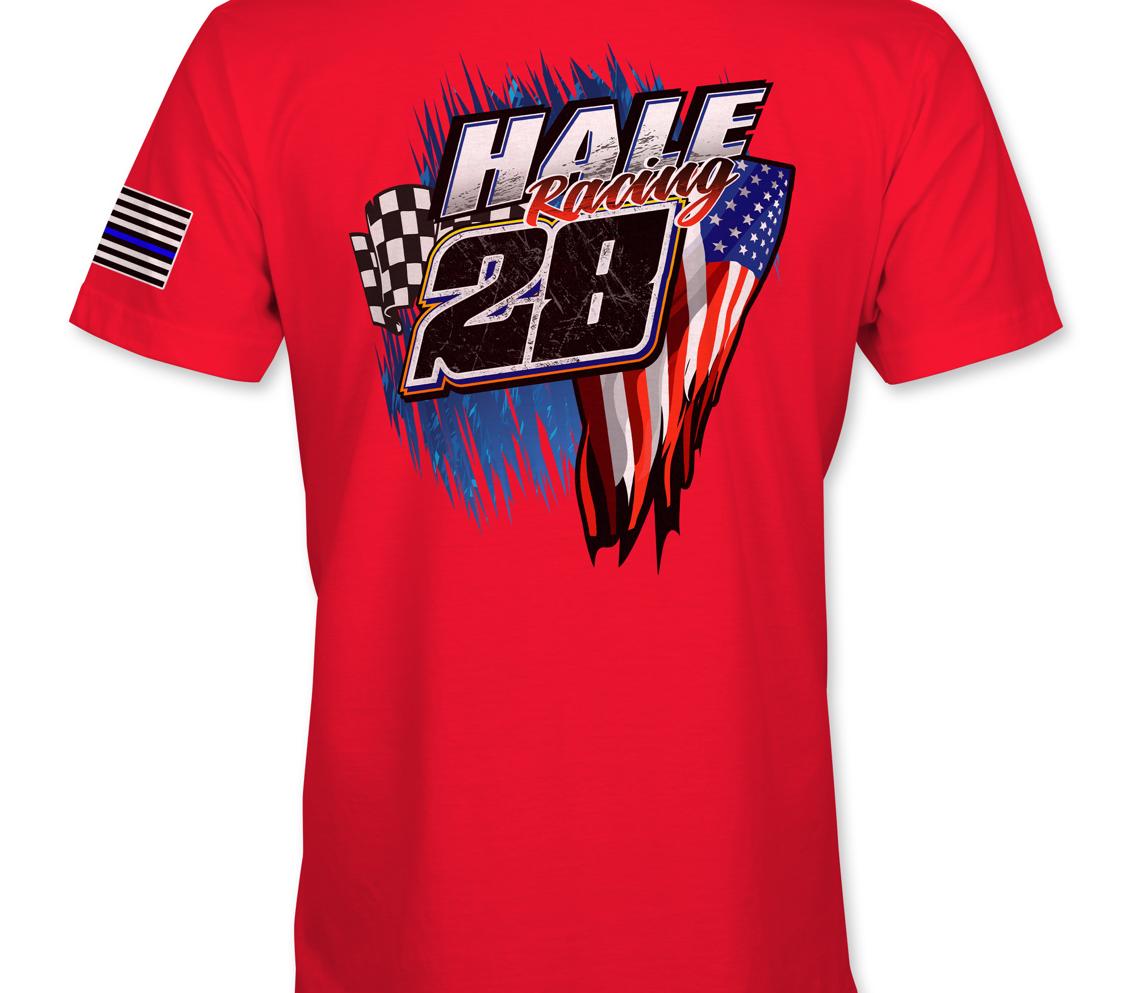 Hale Racing T-Shirts Black Acid Apparel