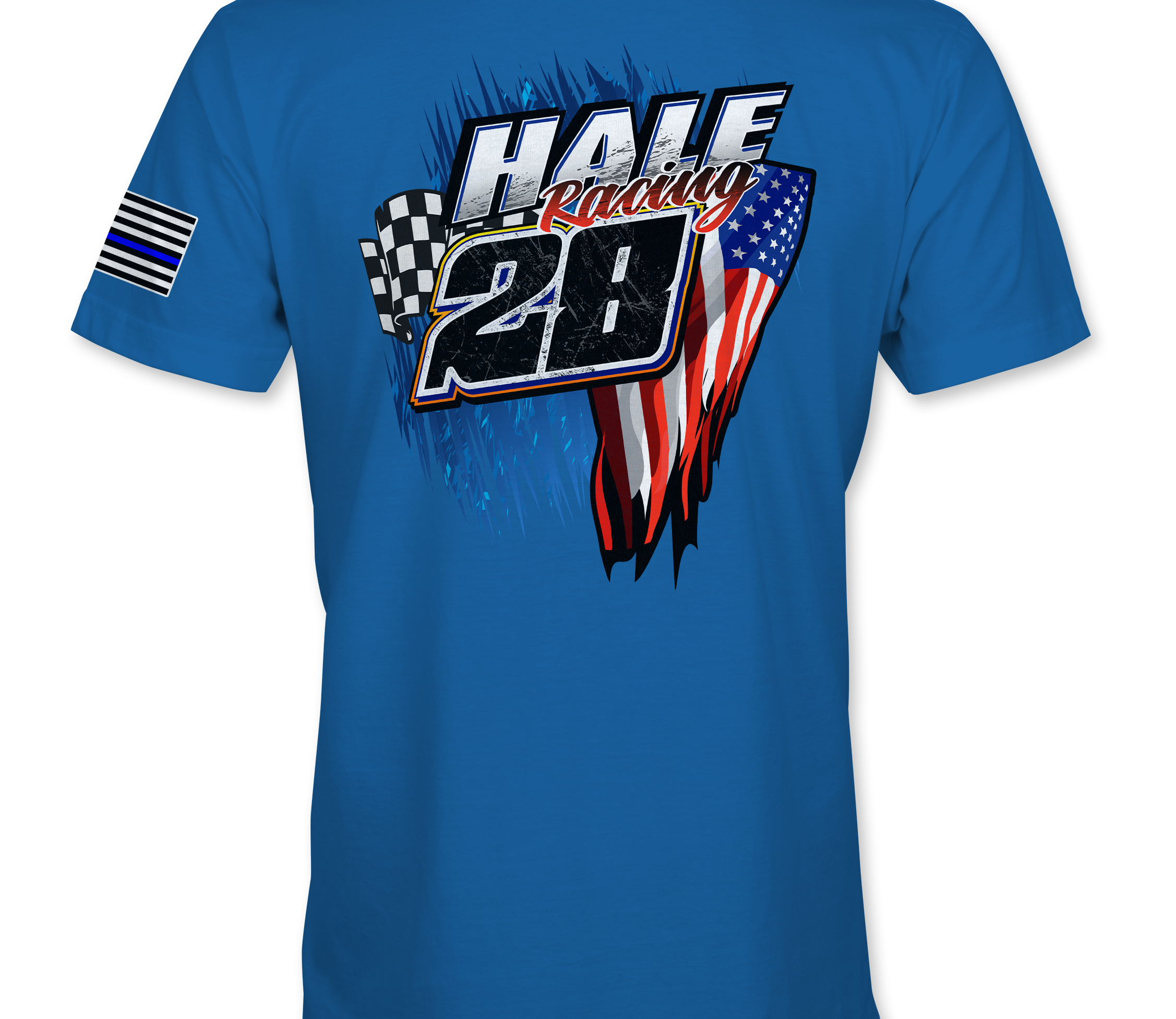 Hale Racing T-Shirts Black Acid Apparel