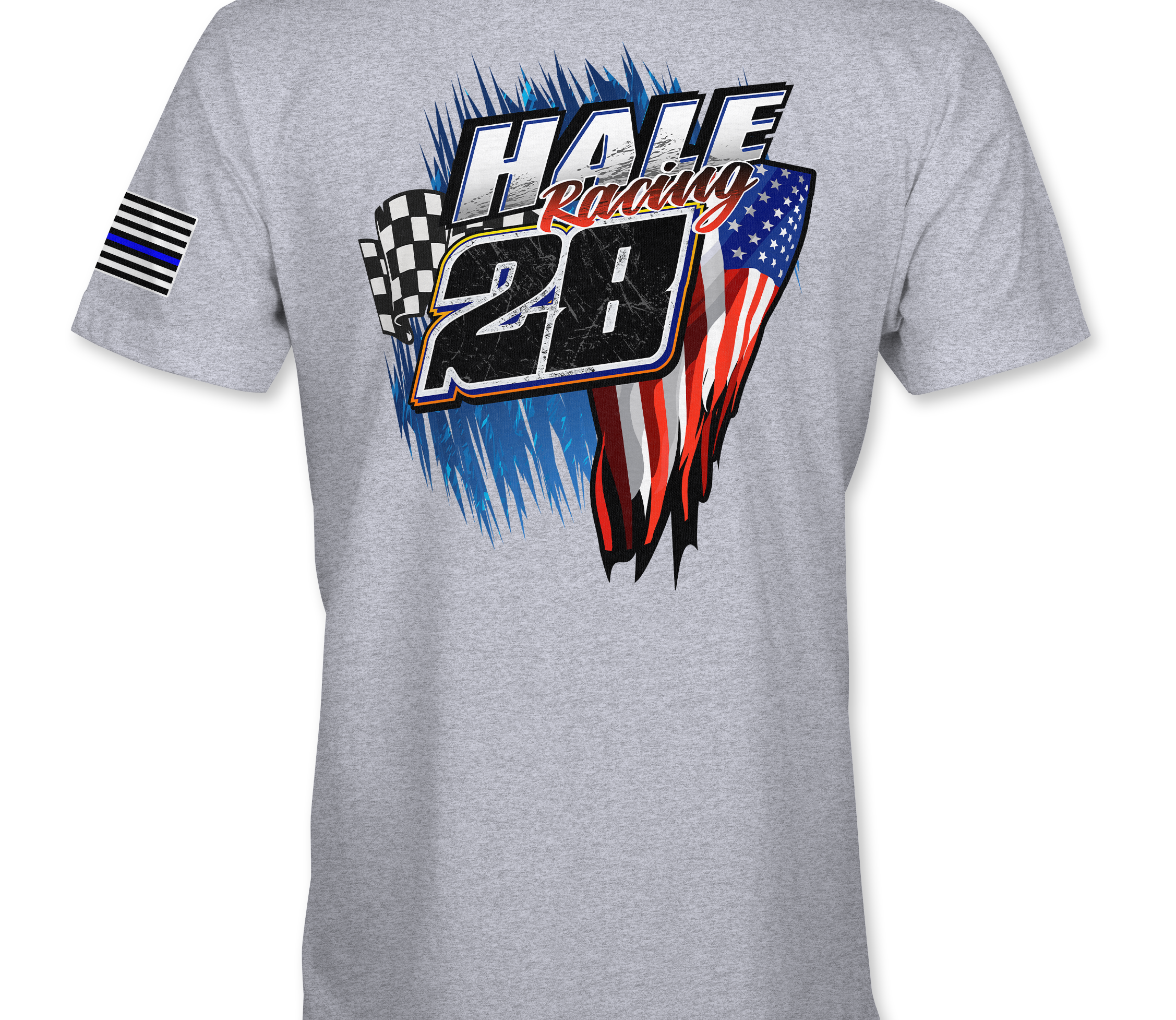 Hale Racing T-Shirts Black Acid Apparel