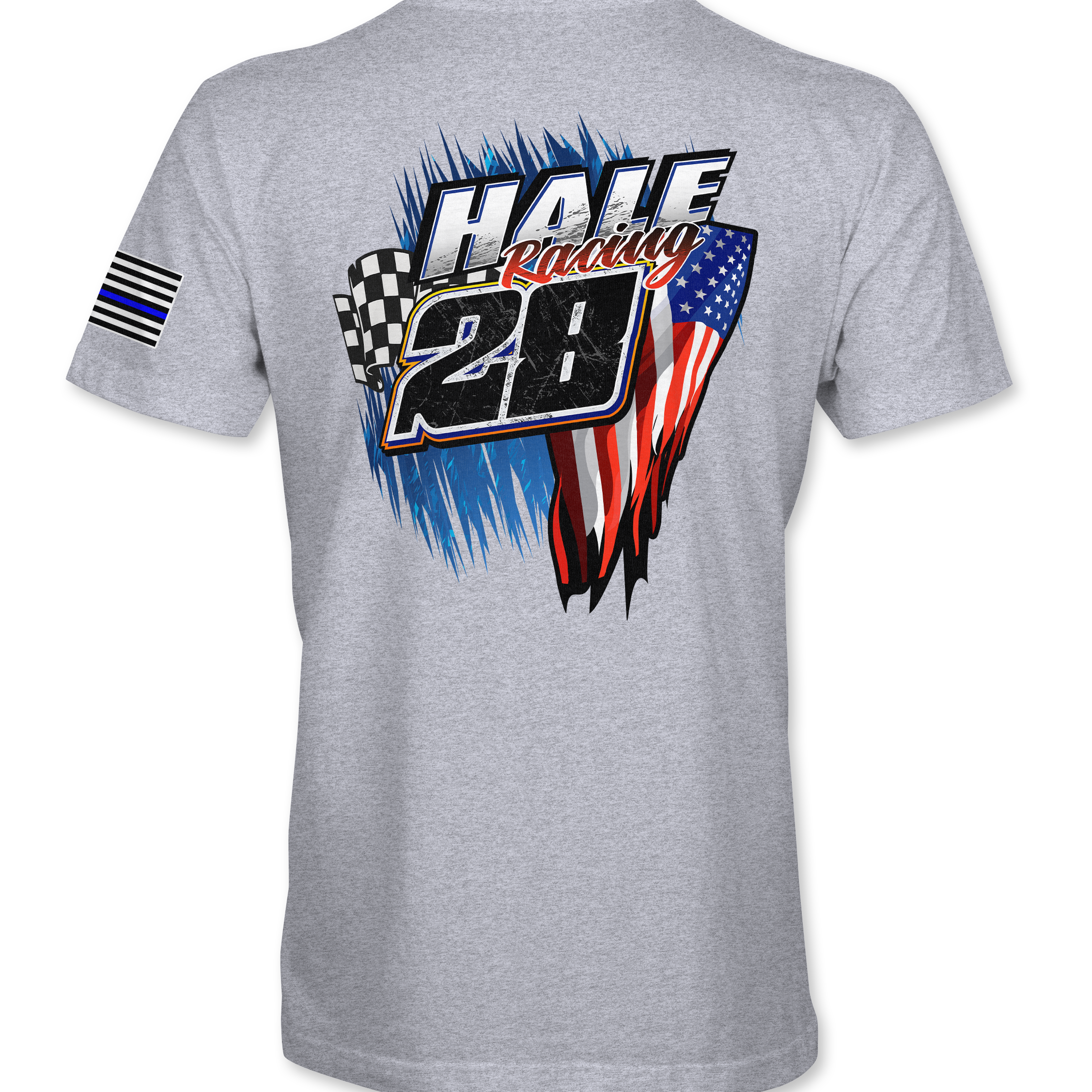 Hale Racing T-Shirts Black Acid Apparel