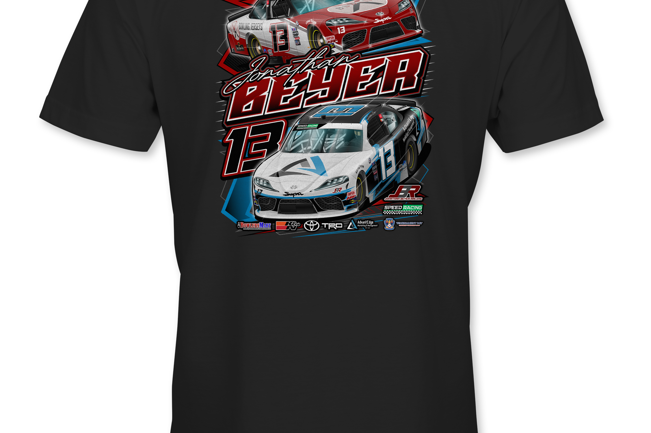 Jonathan Beyer T-Shirts Black Acid Apparel