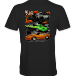 K&J Customs T-Shirts Black Acid Apparel