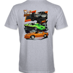 K&J Customs T-Shirts Black Acid Apparel