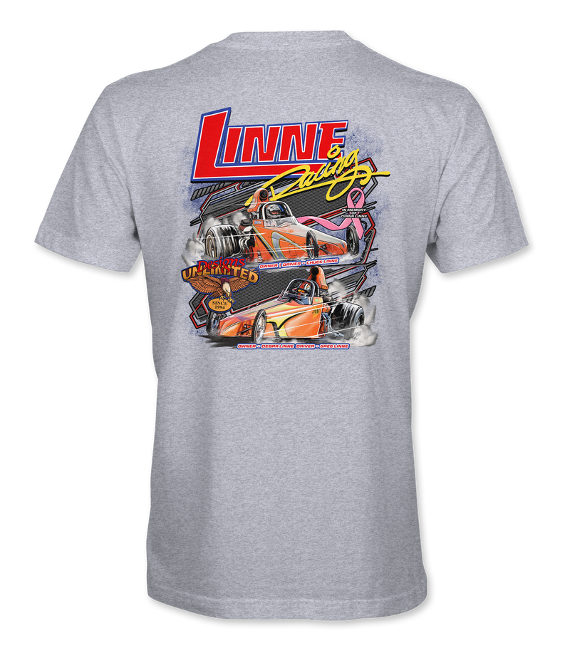 Linne Racing T-Shirts Black Acid Apparel