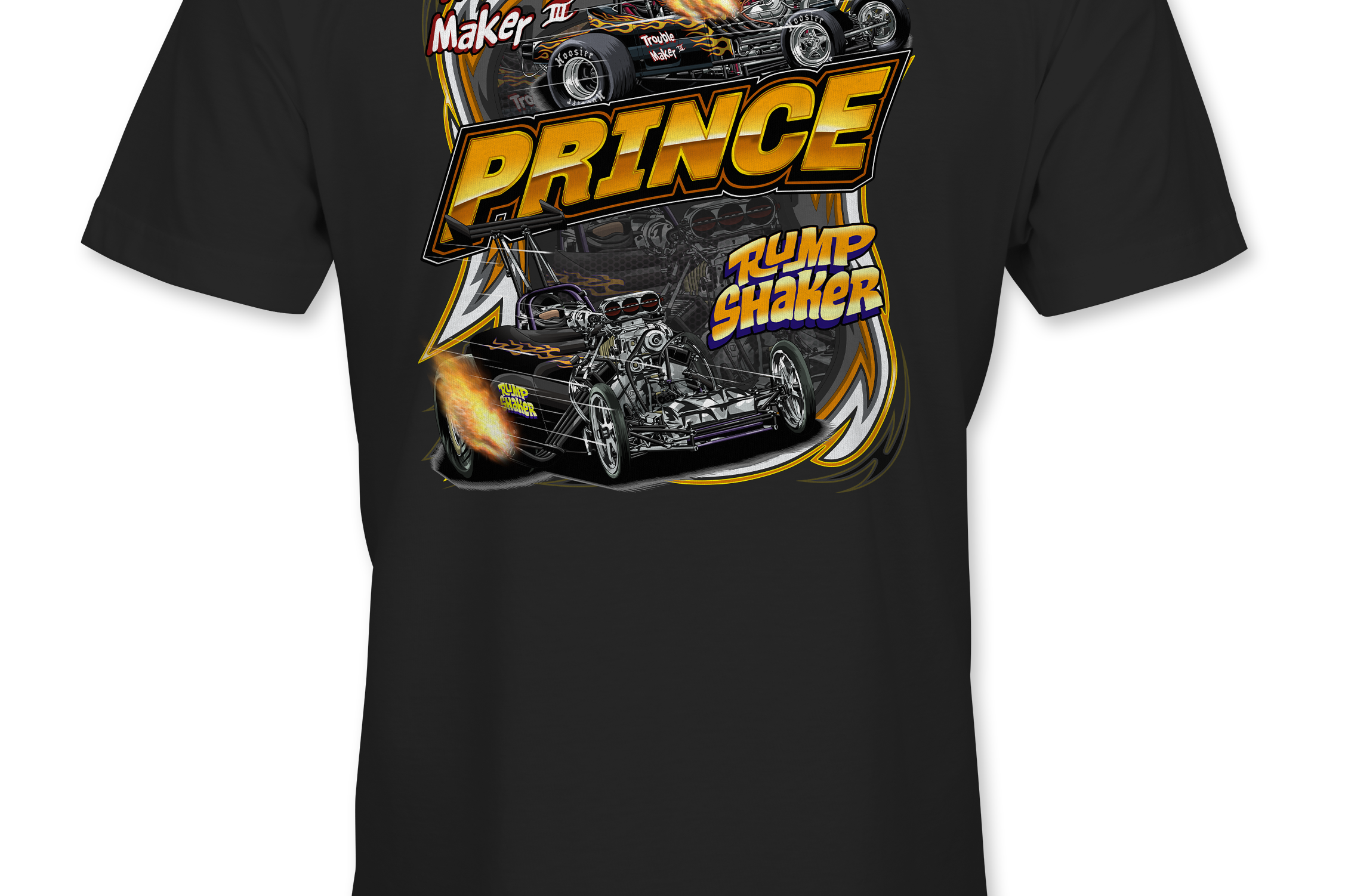 Mark Prince T-Shirts Black Acid Apparel