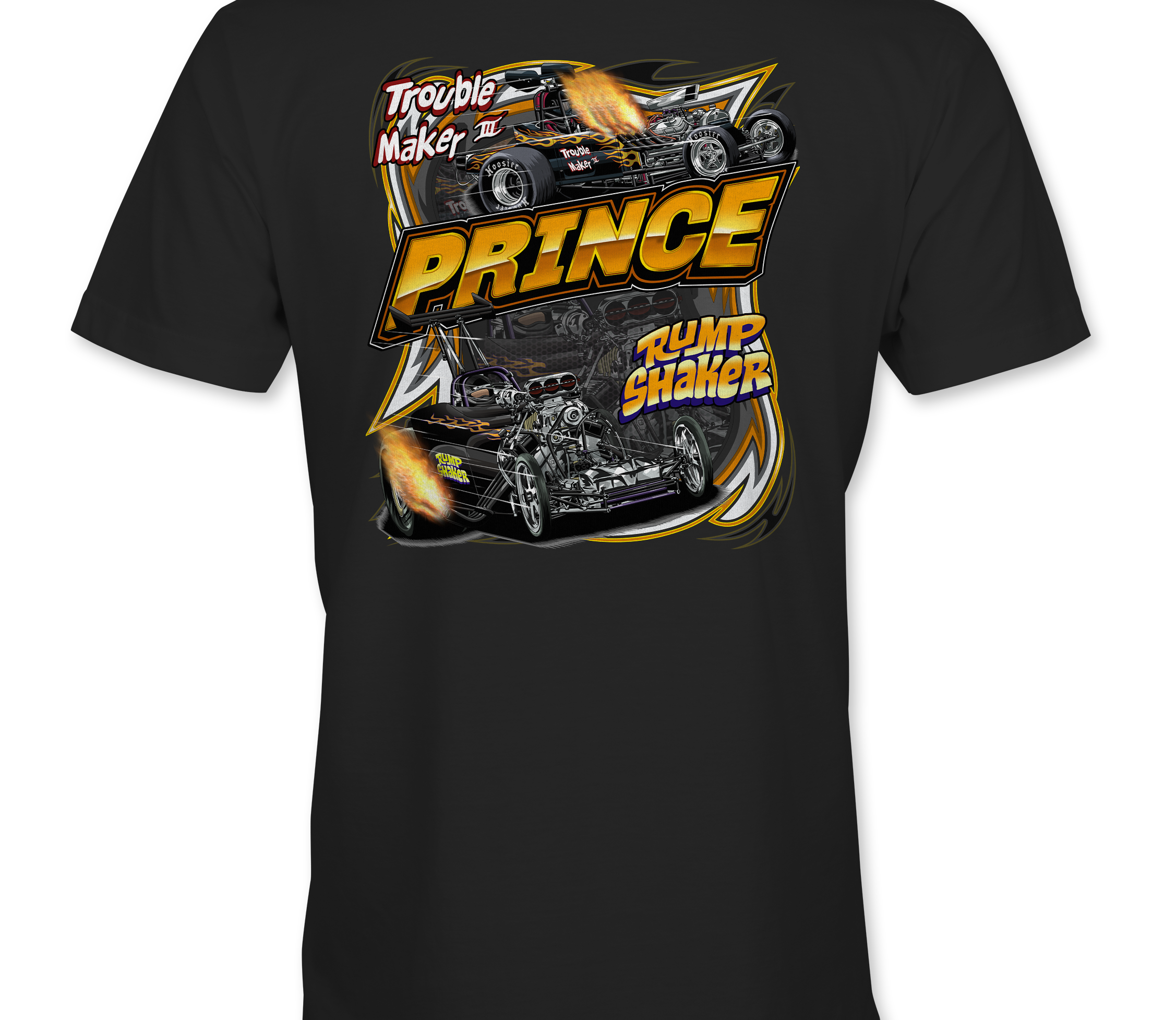 Mark Prince T-Shirts Black Acid Apparel