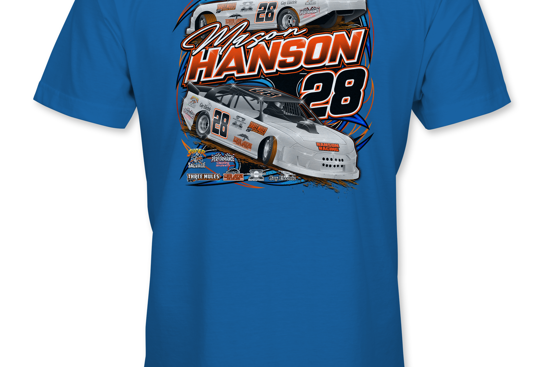 Mason Hanson T-Shirts Black Acid Apparel