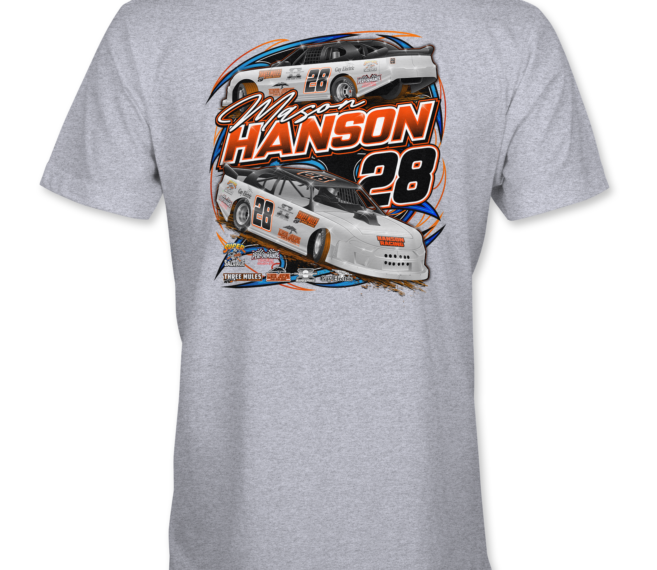 Mason Hanson T-Shirts Black Acid Apparel