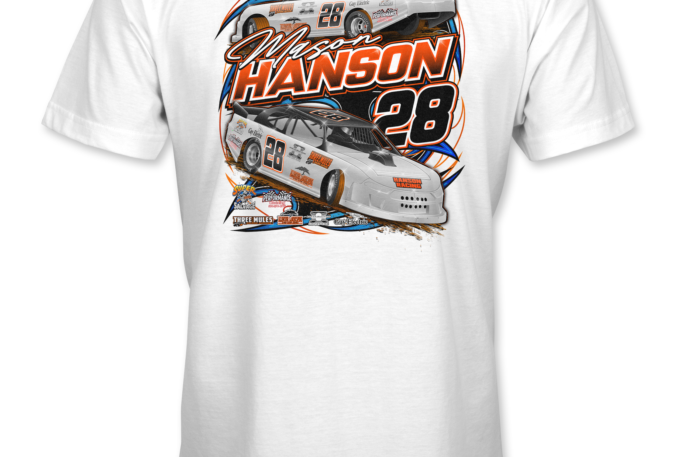 Mason Hanson T-Shirts Black Acid Apparel