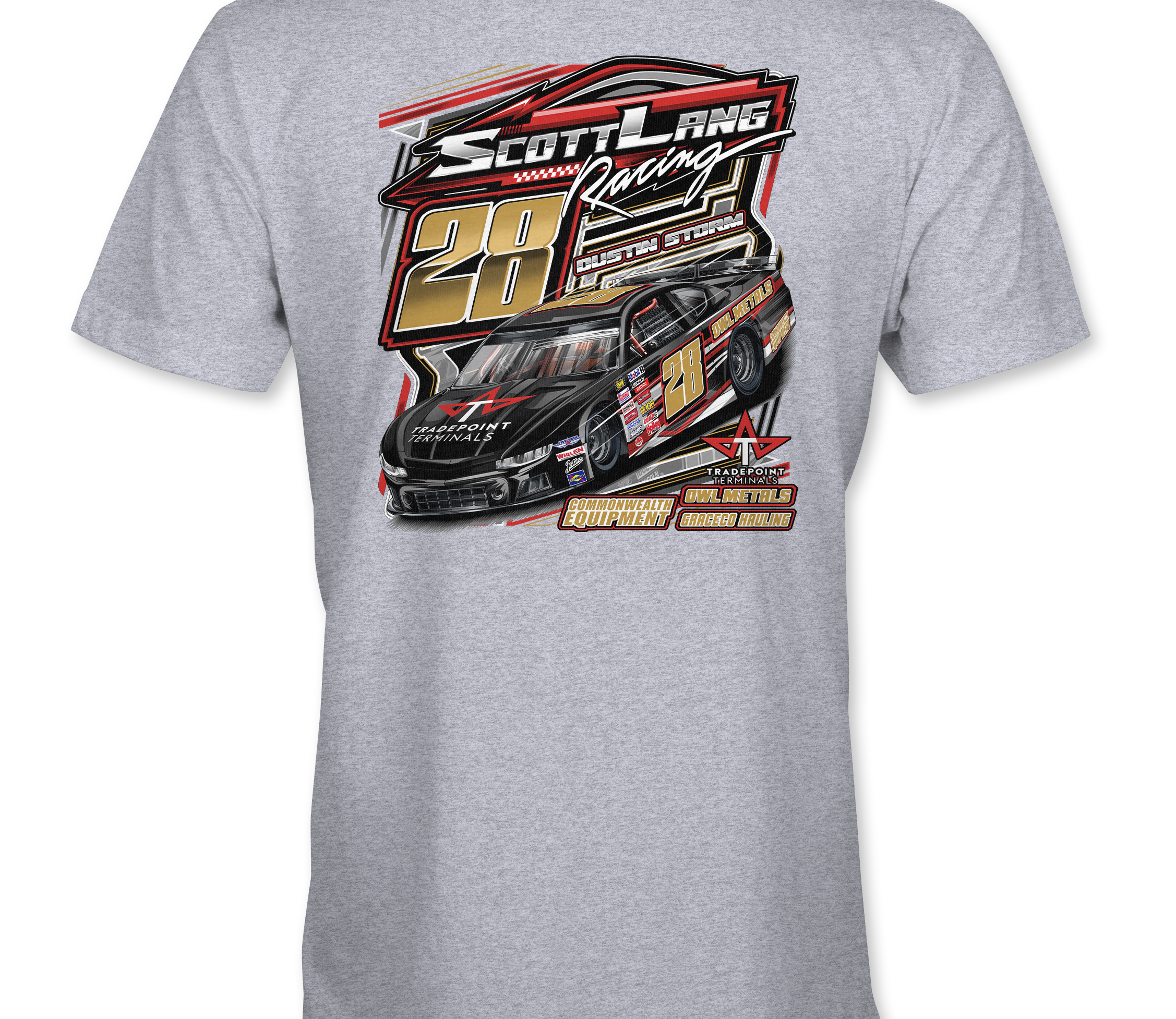 Scott Lang T-Shirts Black Acid Apparel