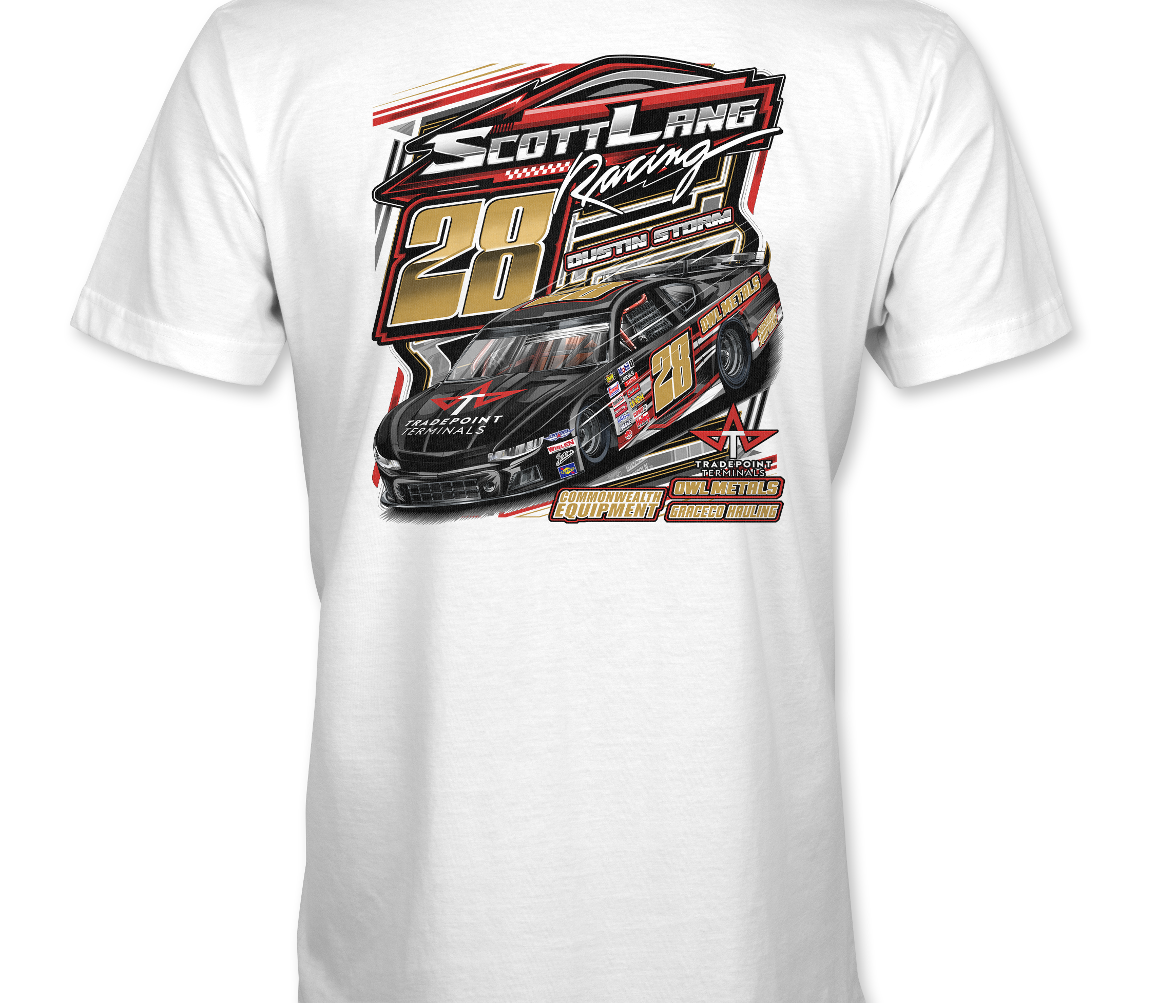 Scott Lang T-Shirts Black Acid Apparel