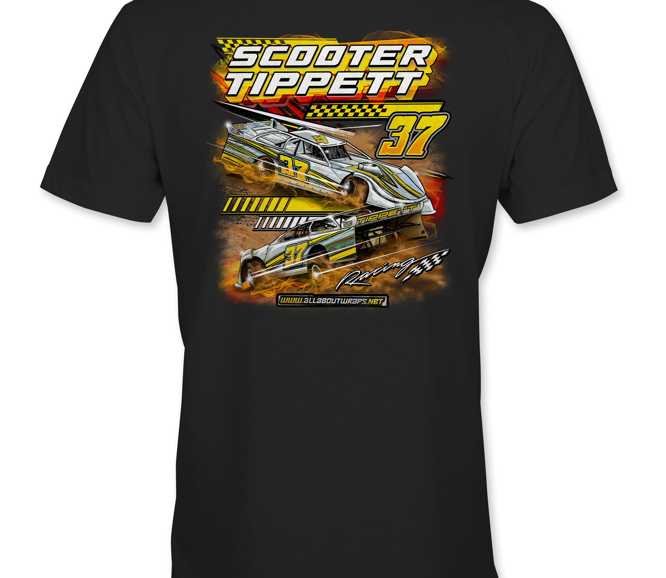 Scooter Tippett T-Shirts Black Acid Apparel