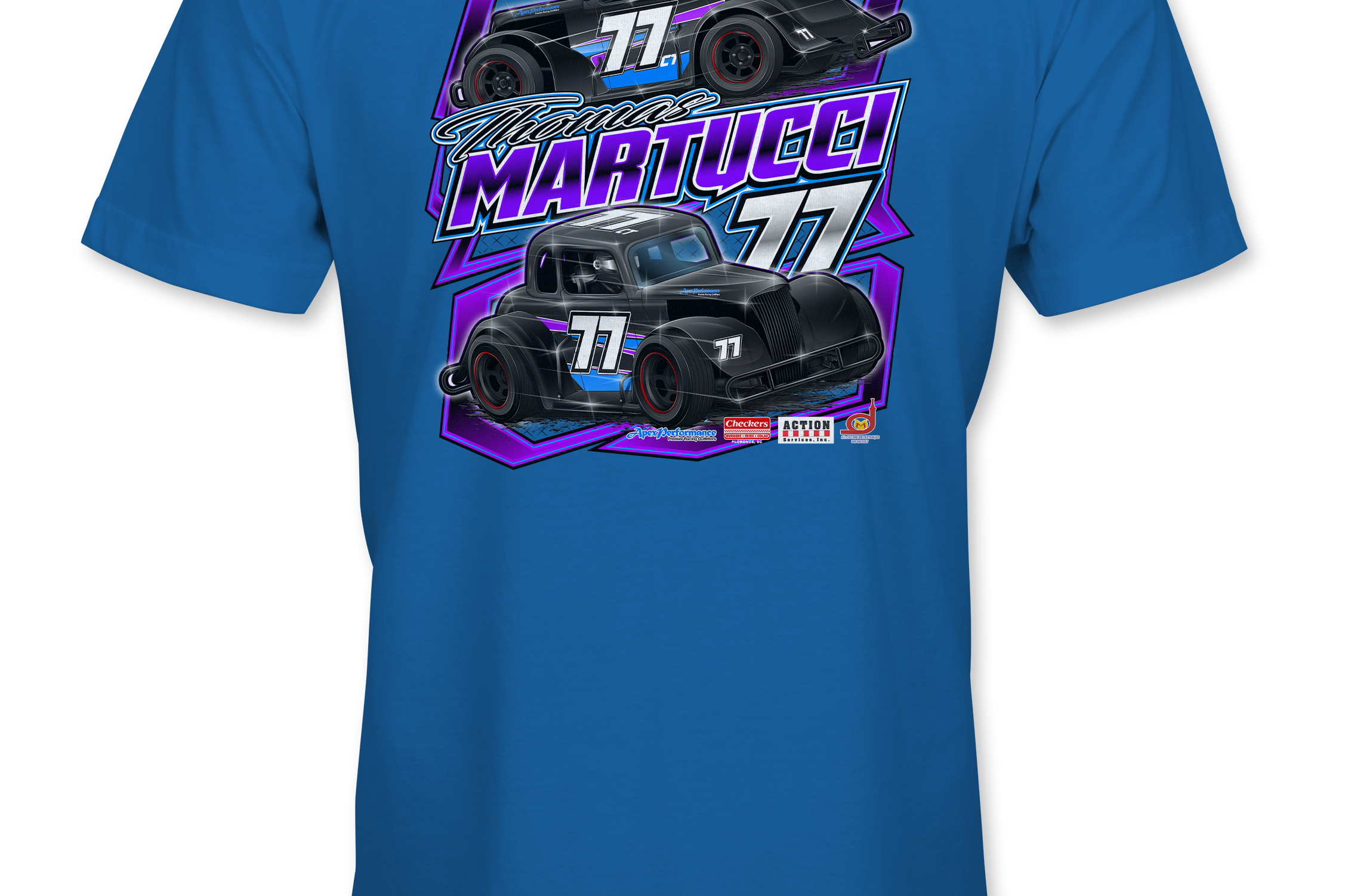 Thomas Martucci Jr. T-Shirts Black Acid Apparel