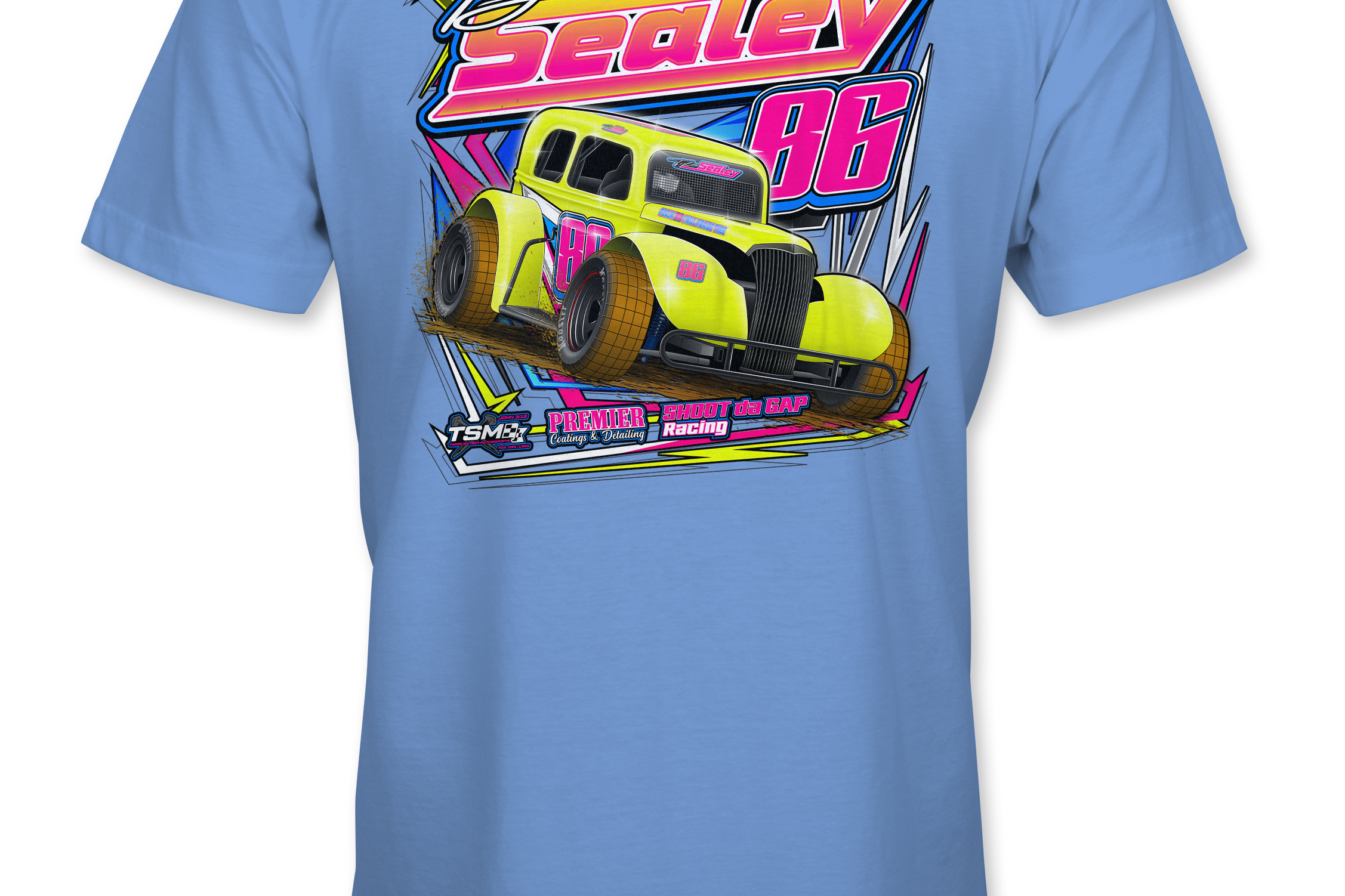 Tyler Sealey T-Shirts Black Acid Apparel