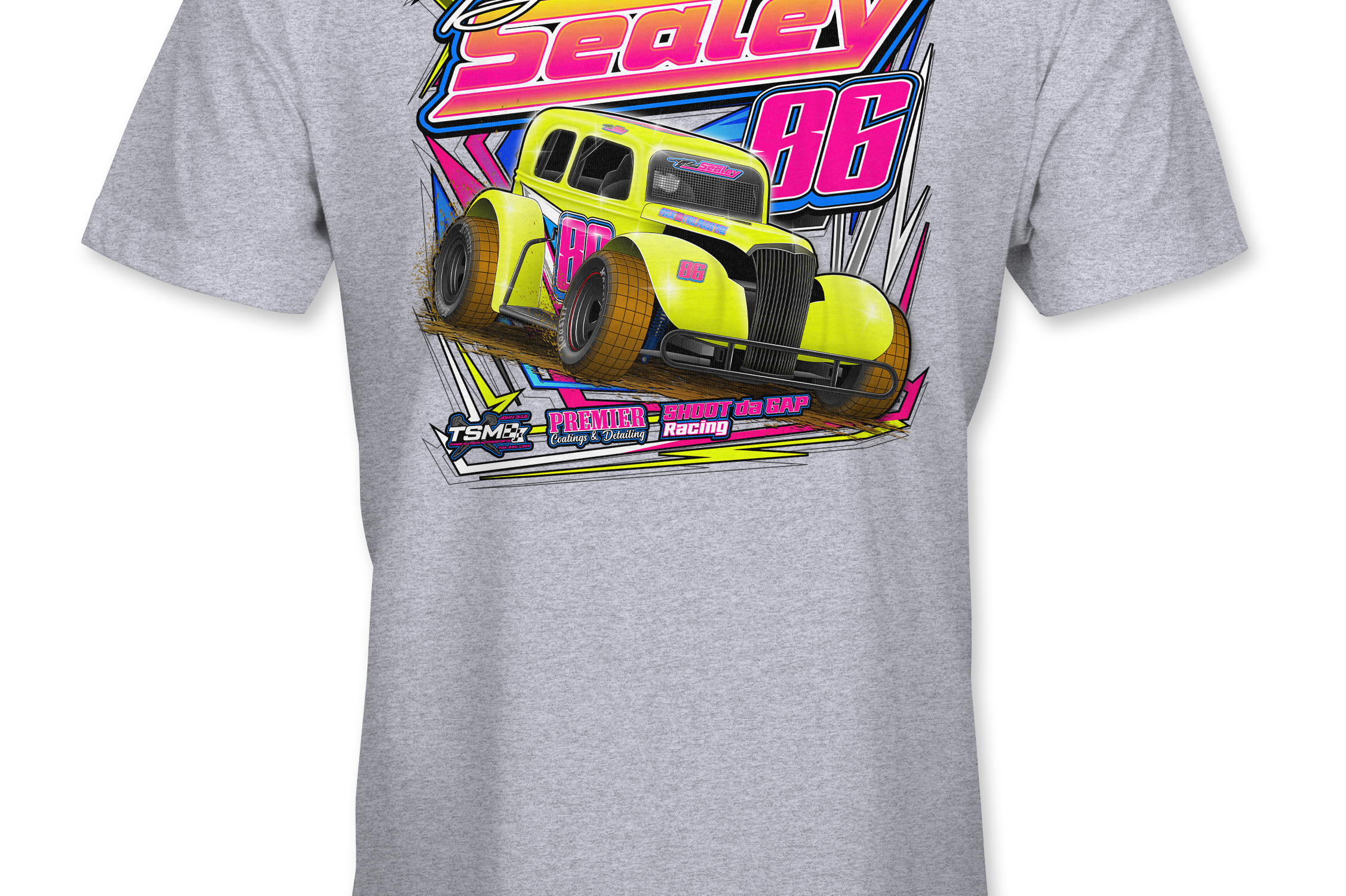 Tyler Sealey T-Shirts Black Acid Apparel