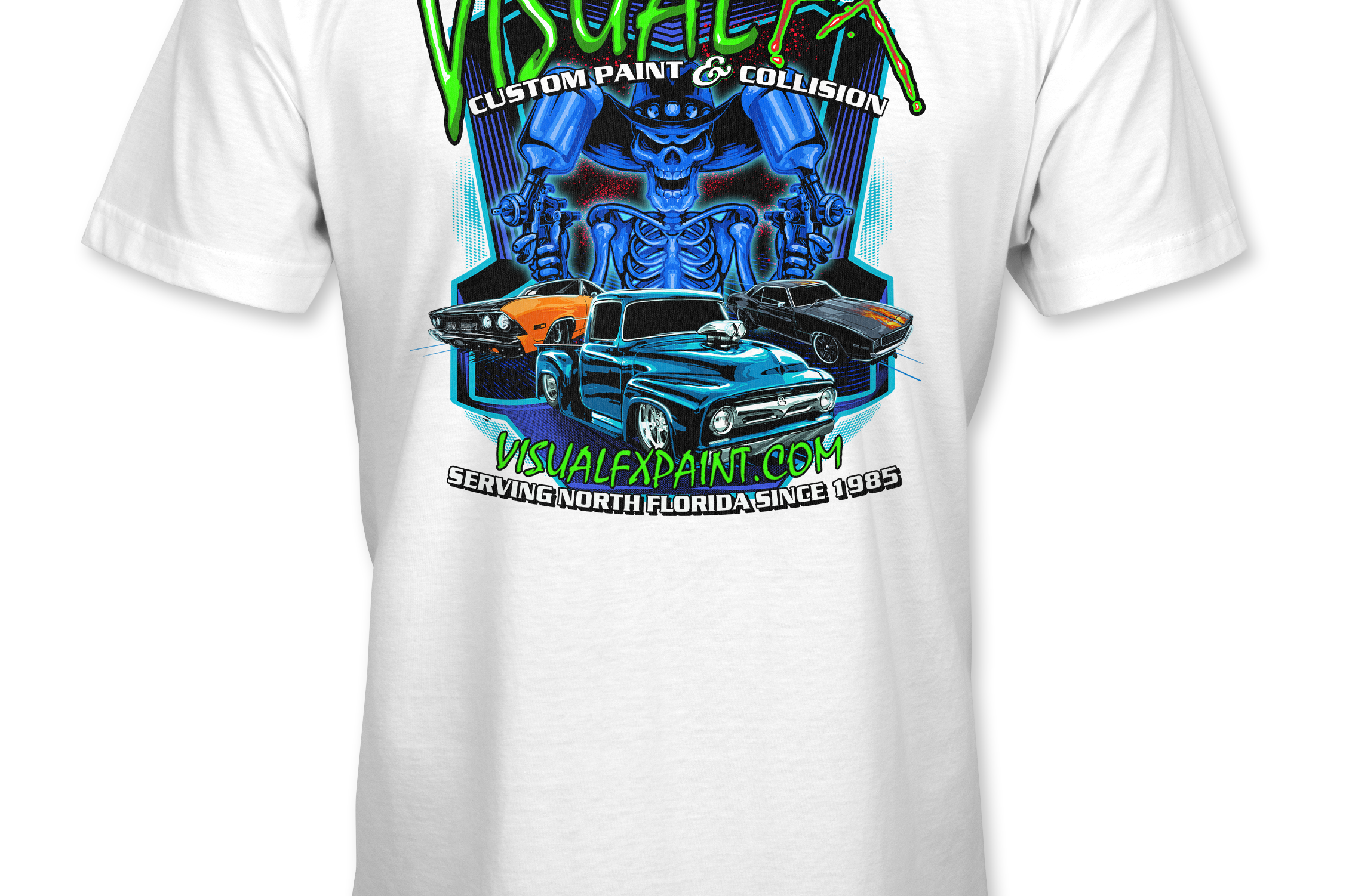 Visual FX T-Shirts Black Acid Apparel