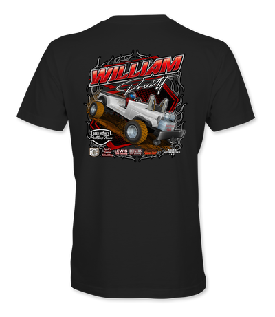 William Pruitt T-Shirts Black Acid Apparel