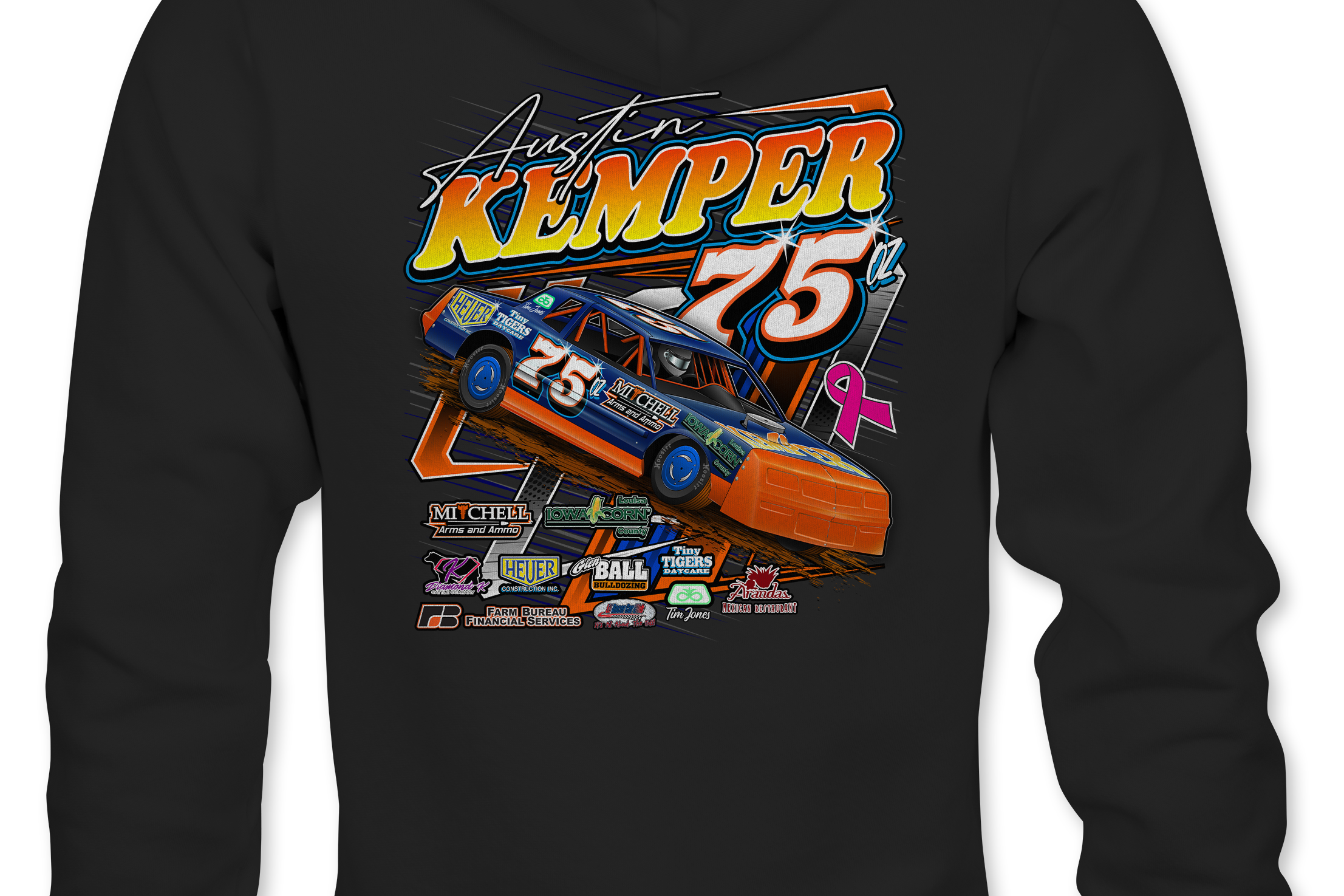 Austin Kemper Hoodies Black Acid Apparel