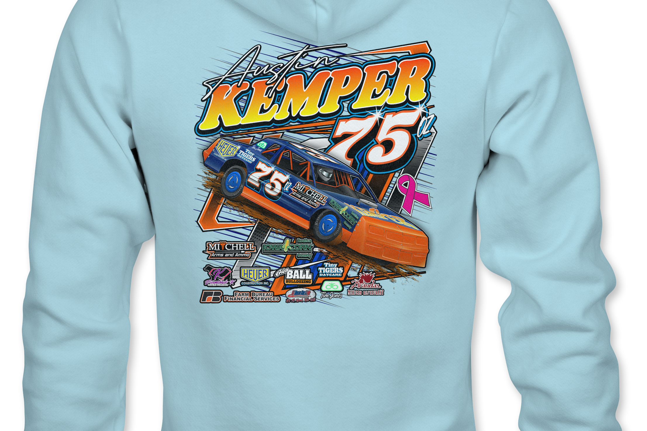 Austin Kemper Hoodies Black Acid Apparel